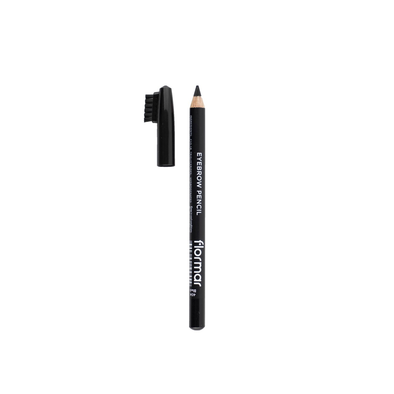 Flormar Eyebrow Pencil 404 Black 0.35g (0.01oz)