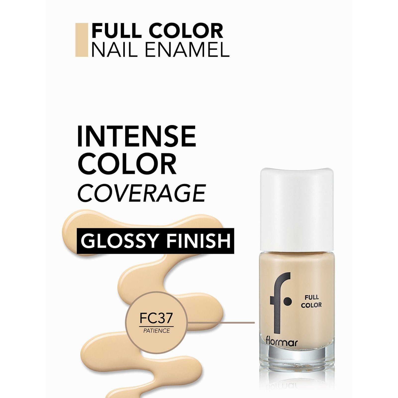Flormar Full Color Nail Enamel 37 Patience 8ml