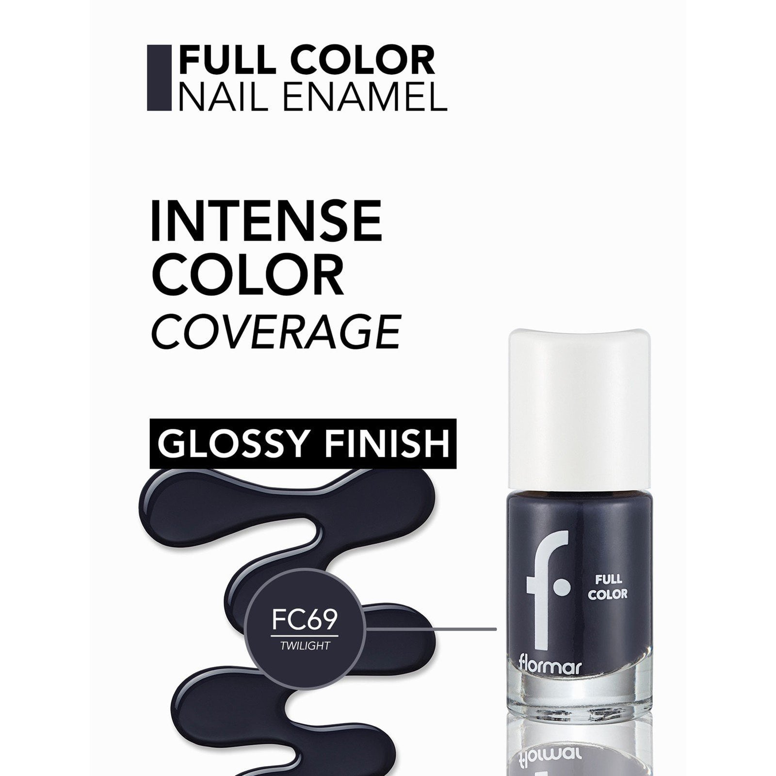 Flormar Full Color Nail Enamel 69 Twilight 8ml