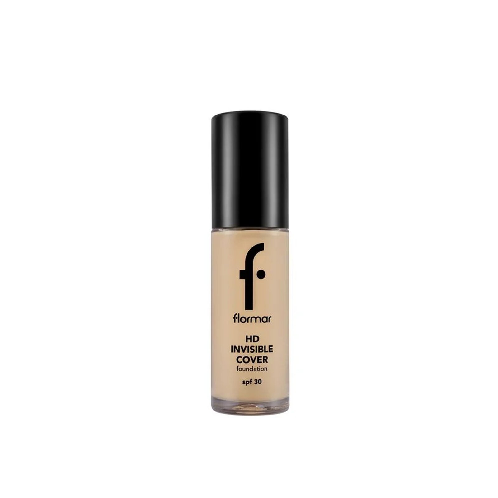 Flormar Invisible Cover HD Foundation SPF30 50 Light Beige 30ml (1.01floz)
