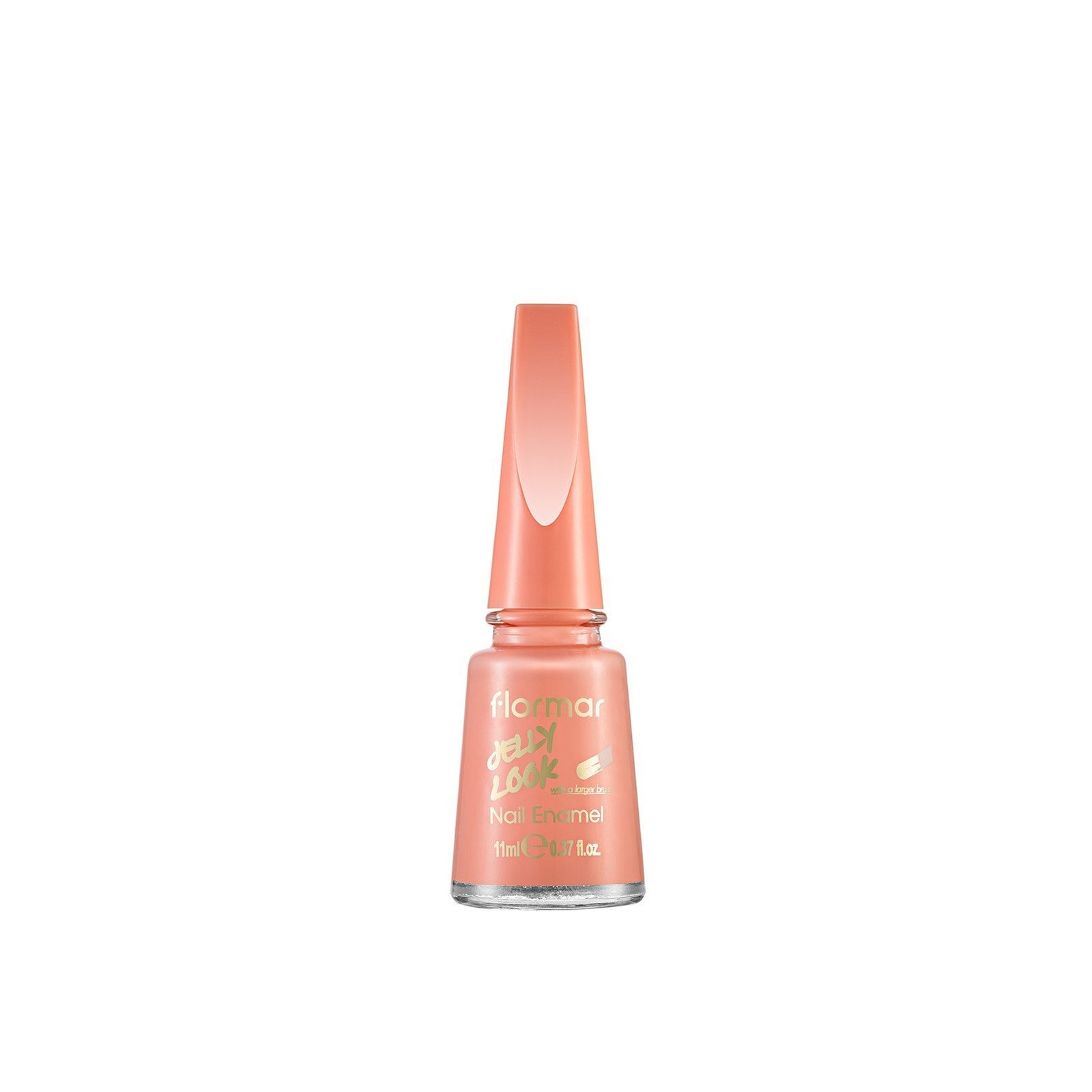 Flormar Jelly Look Nail Enamel 02 Salmon Pink 11ml (0.37floz)