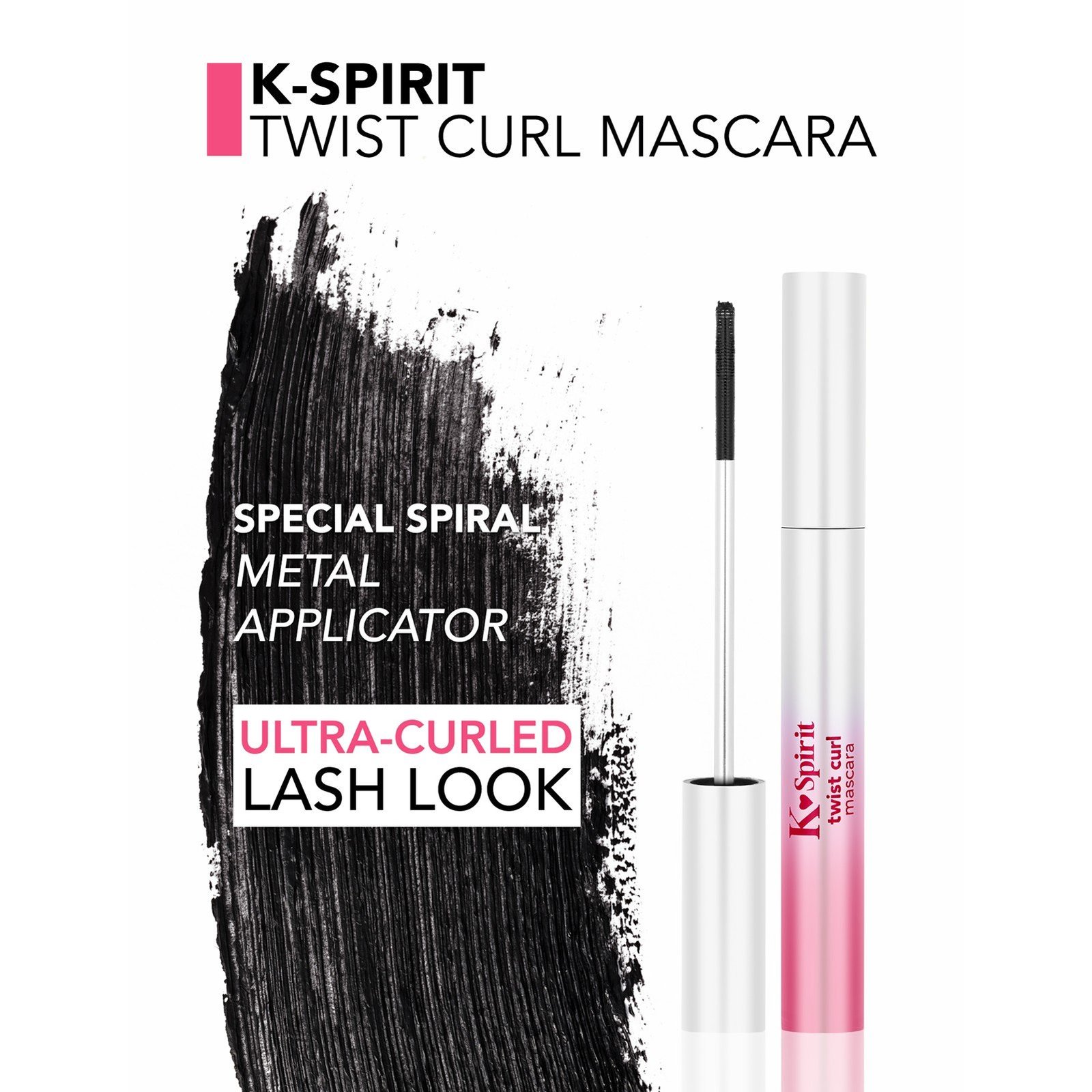 Flormar K-Spirit Twist Curl Mascara 7ml (0.23floz)