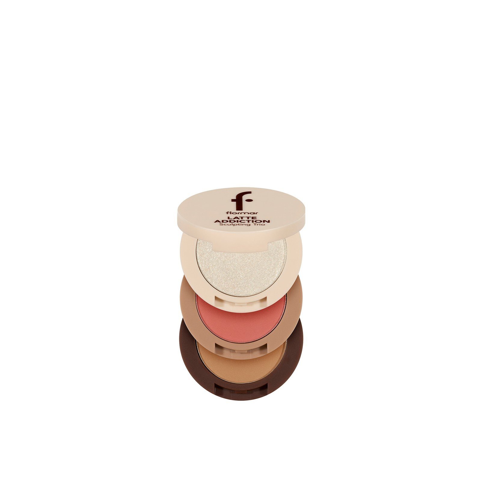 Flormar Latte Addiction Sculpting Trio 001 Dreamy Blend