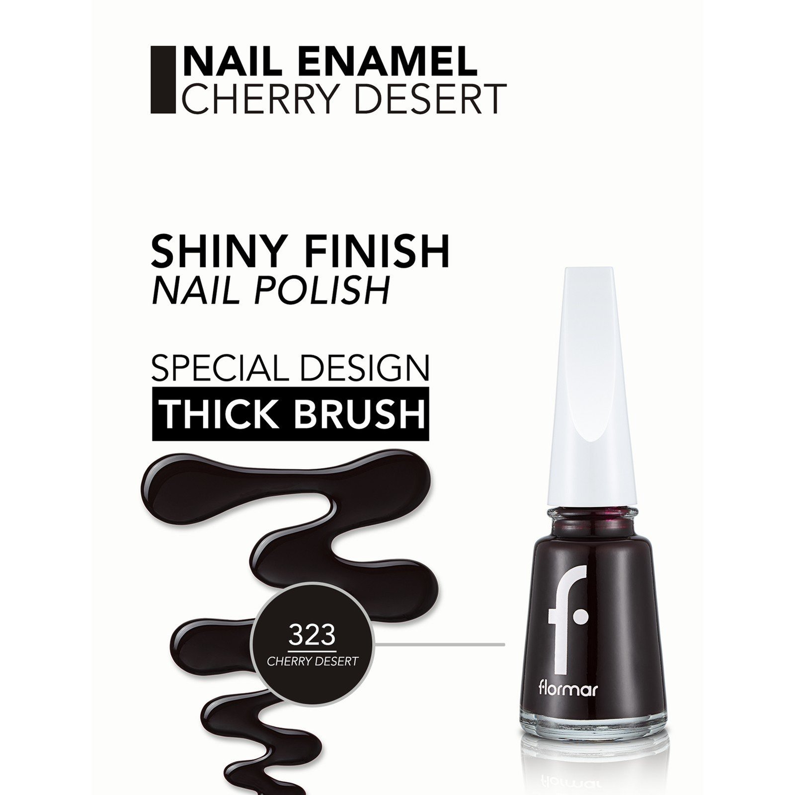 Flormar Nail Enamel 323 Cherry Dessert 11ml