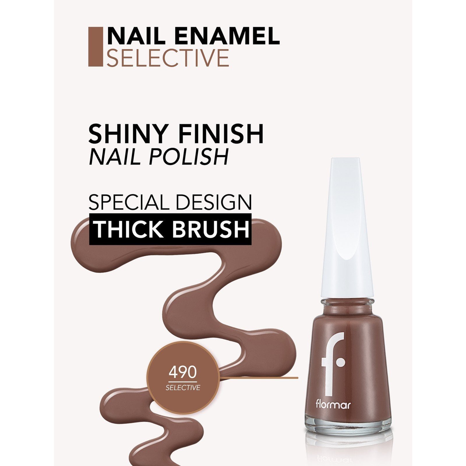 Flormar Nail Enamel 490 Selective 11ml