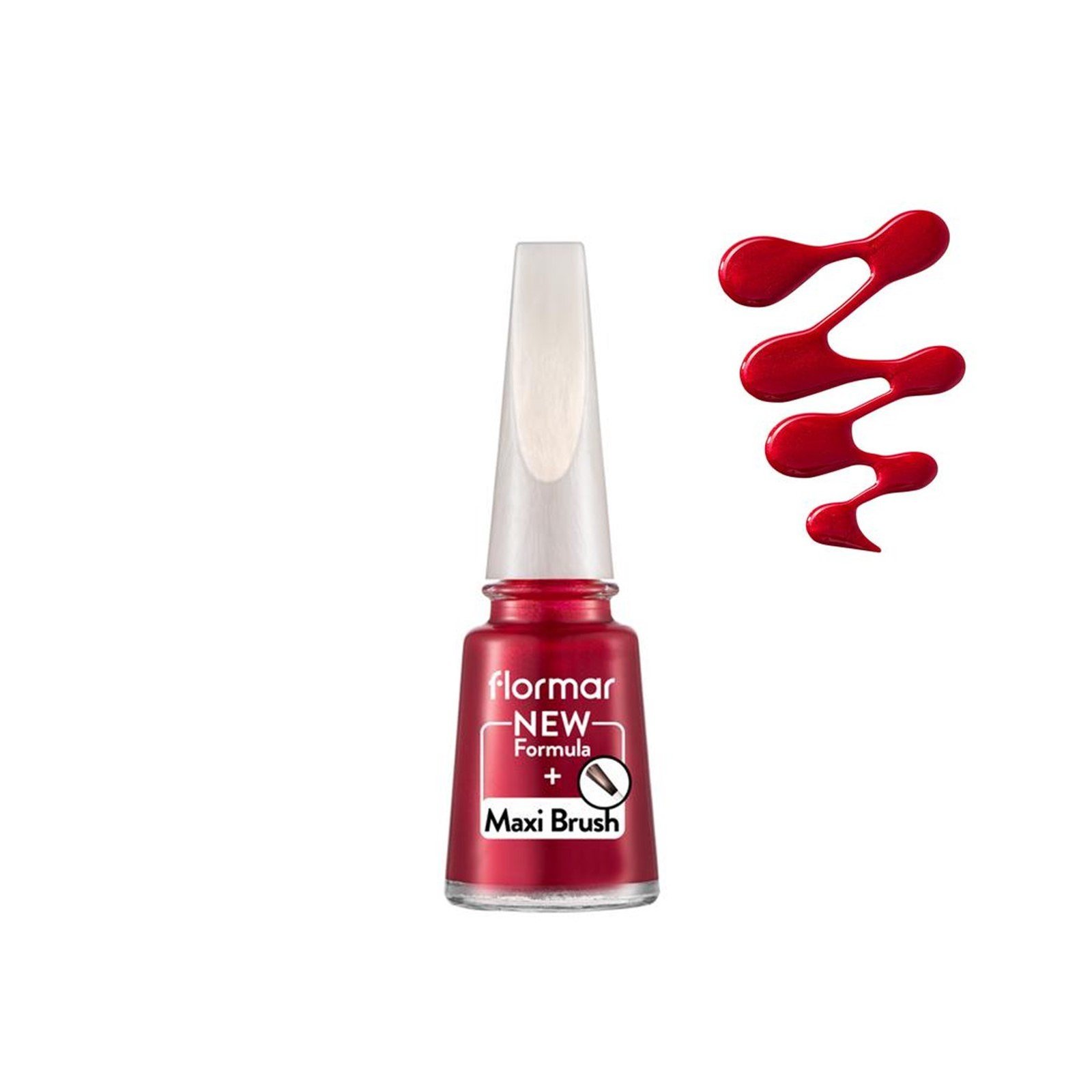 Flormar Pearly Nail Enamel 074 Red Attraction 11ml (0.37 fl oz)