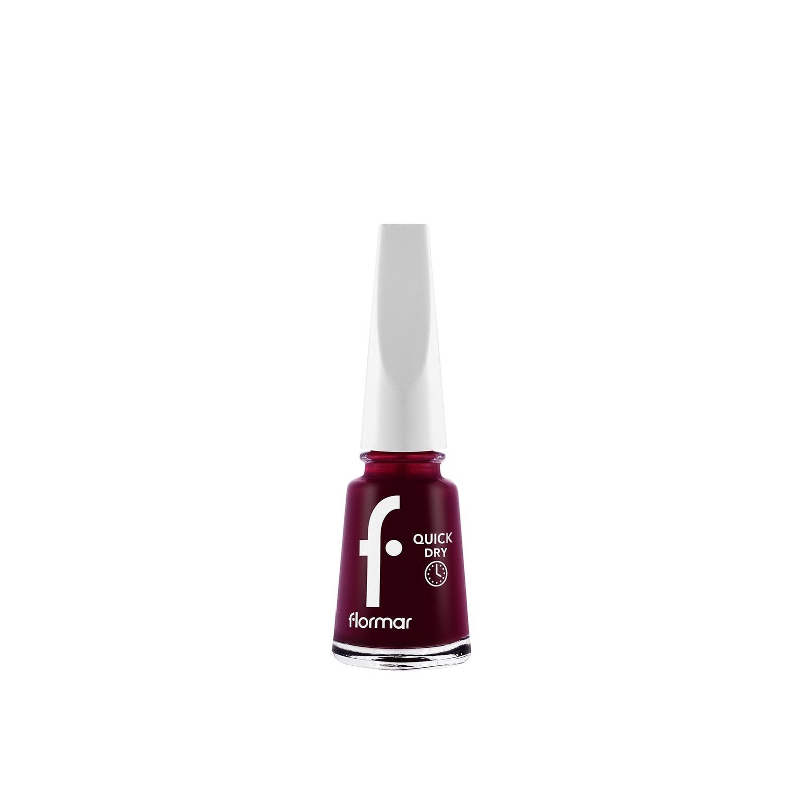 Flormar Quick Dry Nail Enamel 21 Blackstar Red 11ml