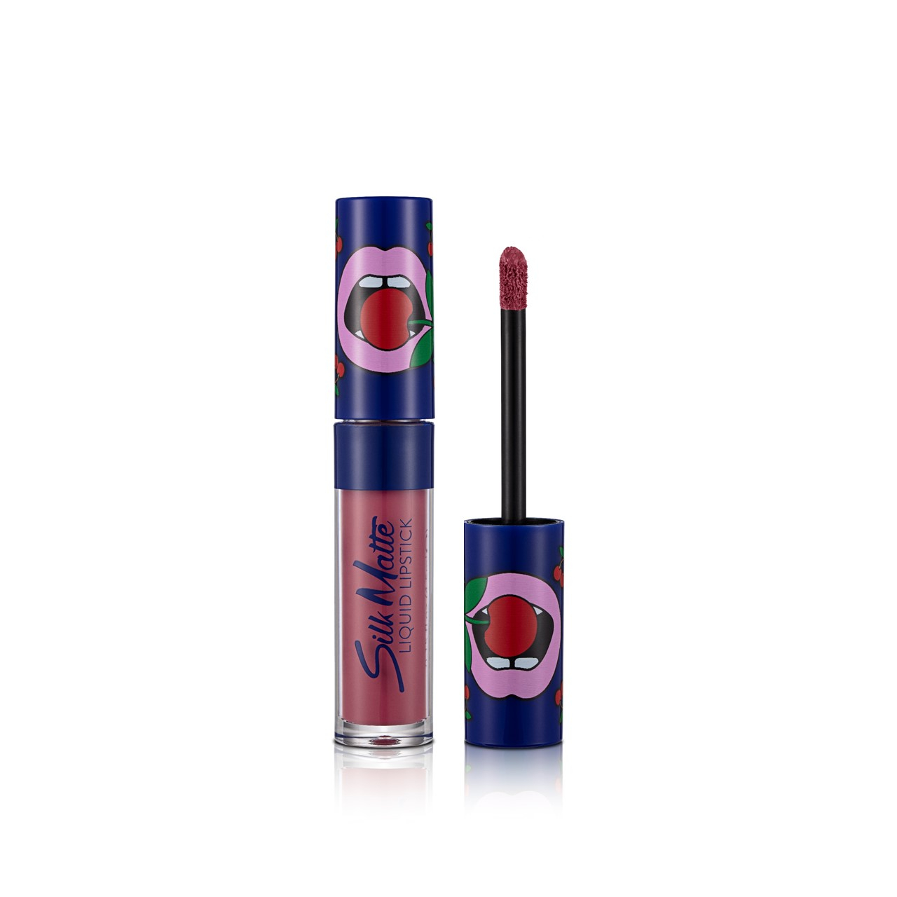 Flormar Silk Matte X Yazbukey Liquid Lipstick 38 Morello 4.5ml