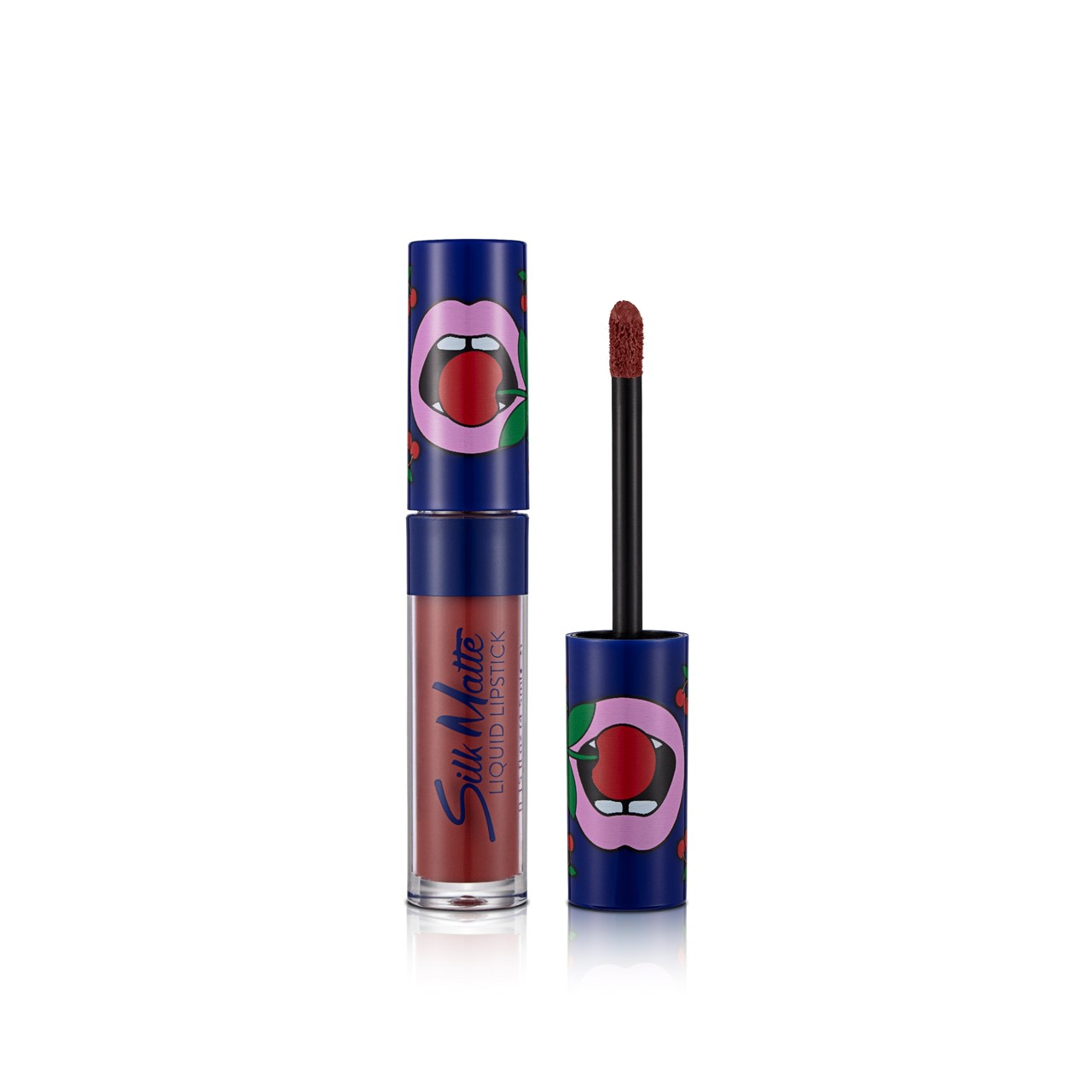 Flormar Silk Matte X Yazbukey Liquid Lipstick 50 Dark 4.5ml