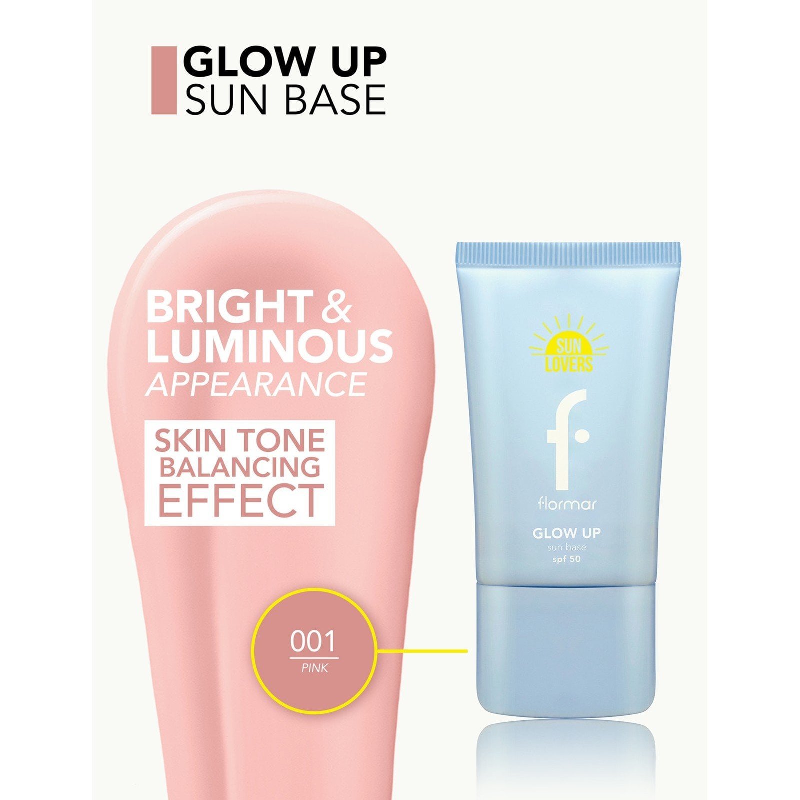 Flormar Sun Lovers Glow Up Sun Base SPF50 40ml