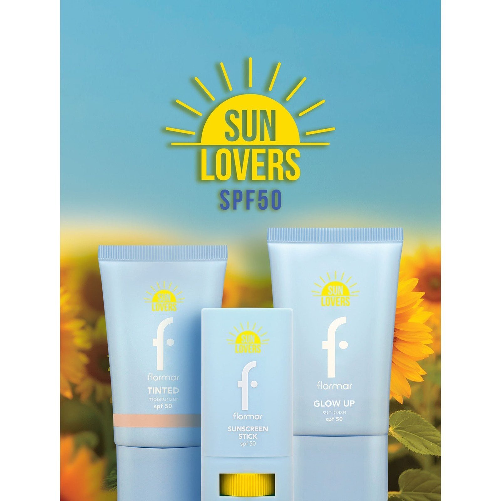Flormar Sun Lovers Tinted Moisturizer SPF50 005 Sand 30ml
