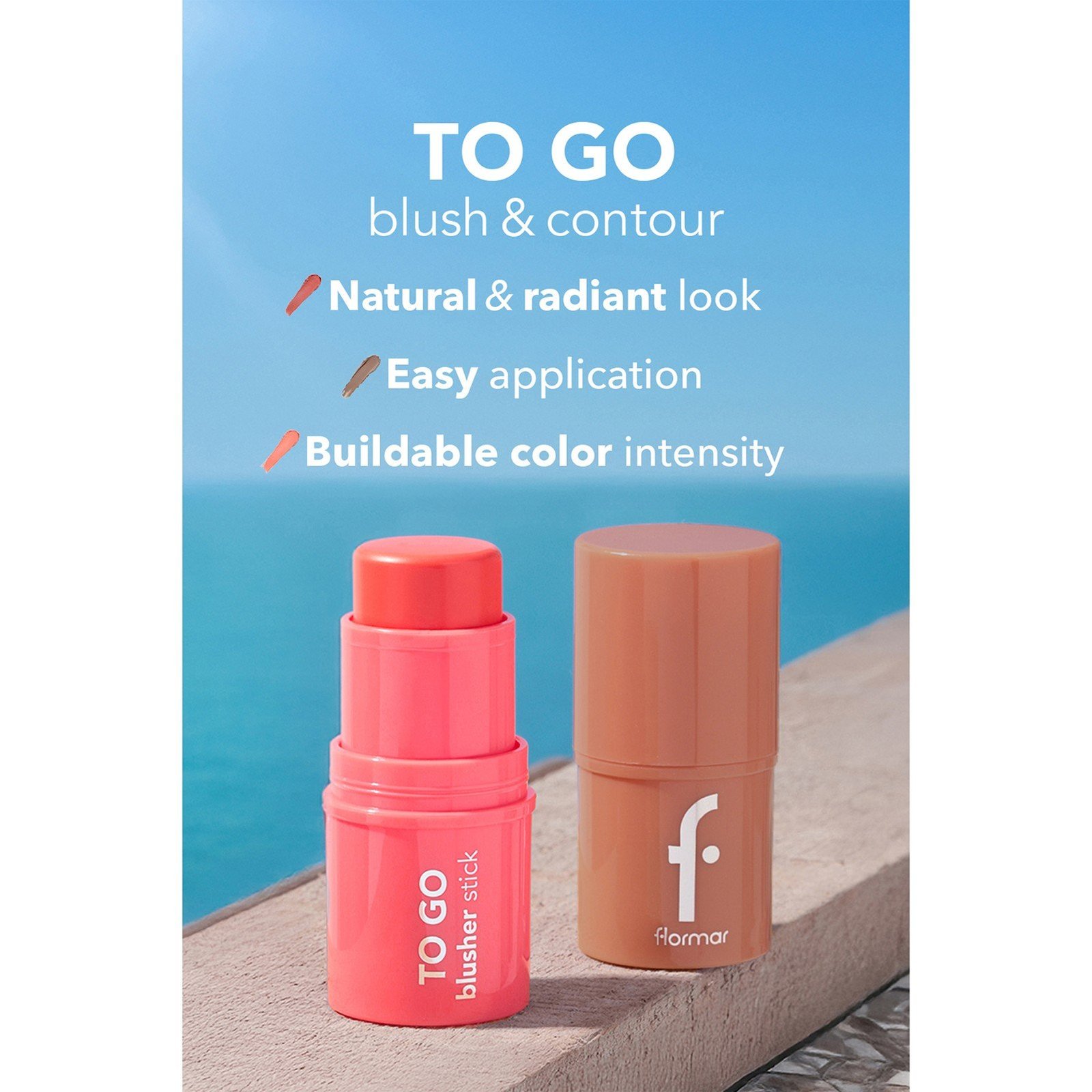 Flormar To Go Rumenilo U Stiku 03 Rosy Bliss 4g