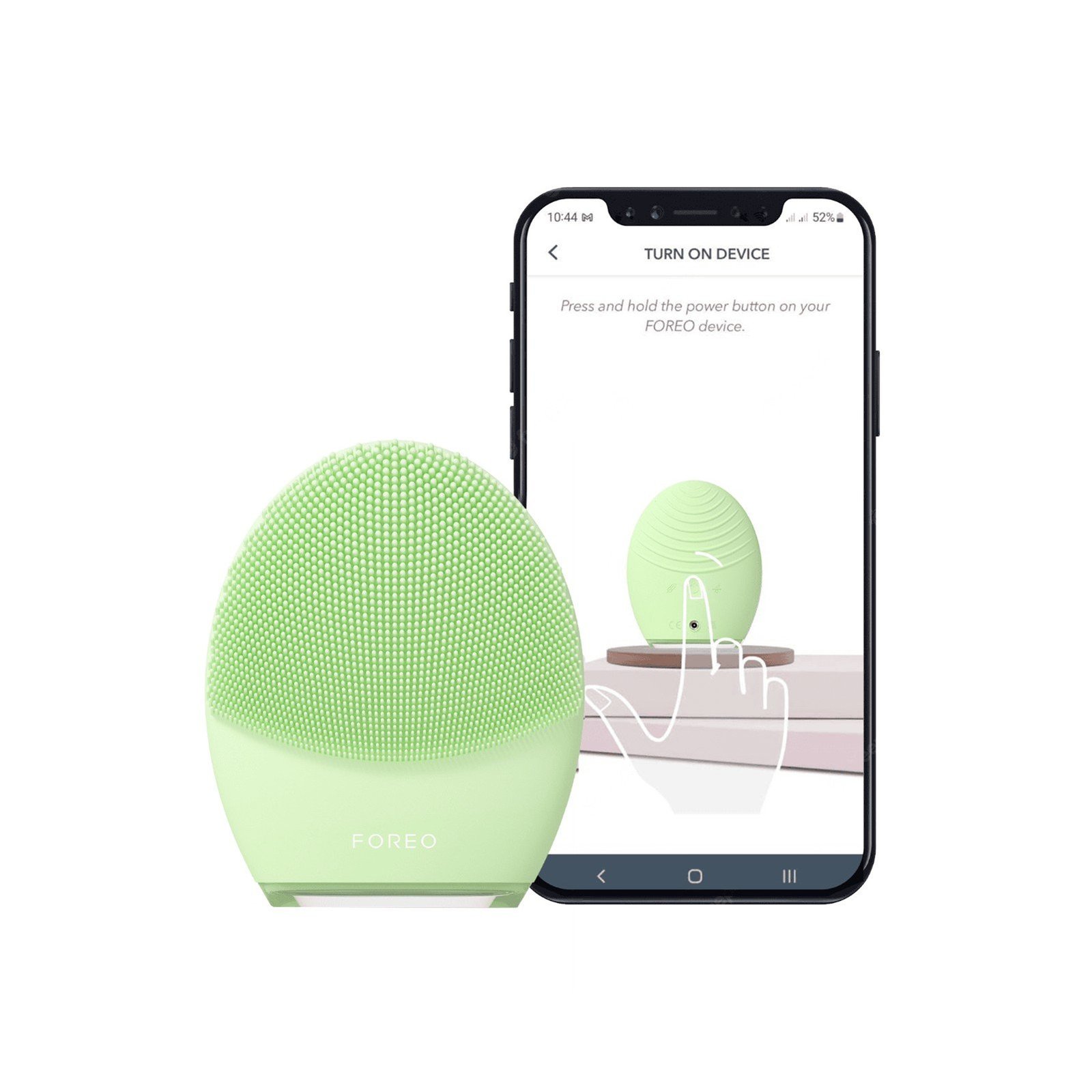 FOREO LUNA™ 4 2-In-1 Smart Facial Cleansing & Firming Device Balanced Skin Combination Skin