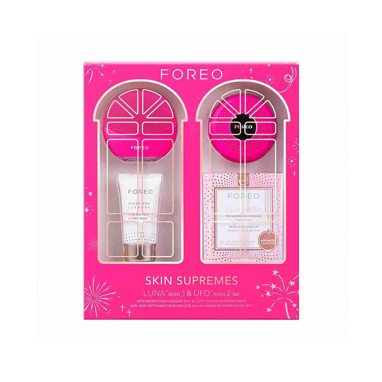 FOREO Skin Supremes LUNA Mini 3 & UFO Mini 2 Set