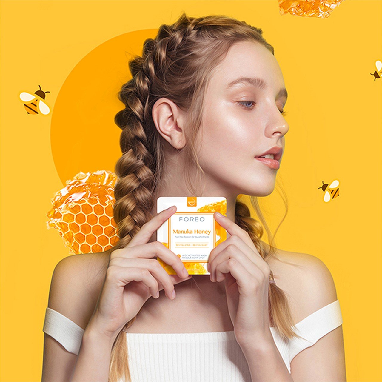 FOREO UFO™ Activated Facial Mask Manuka Honey 6x6g