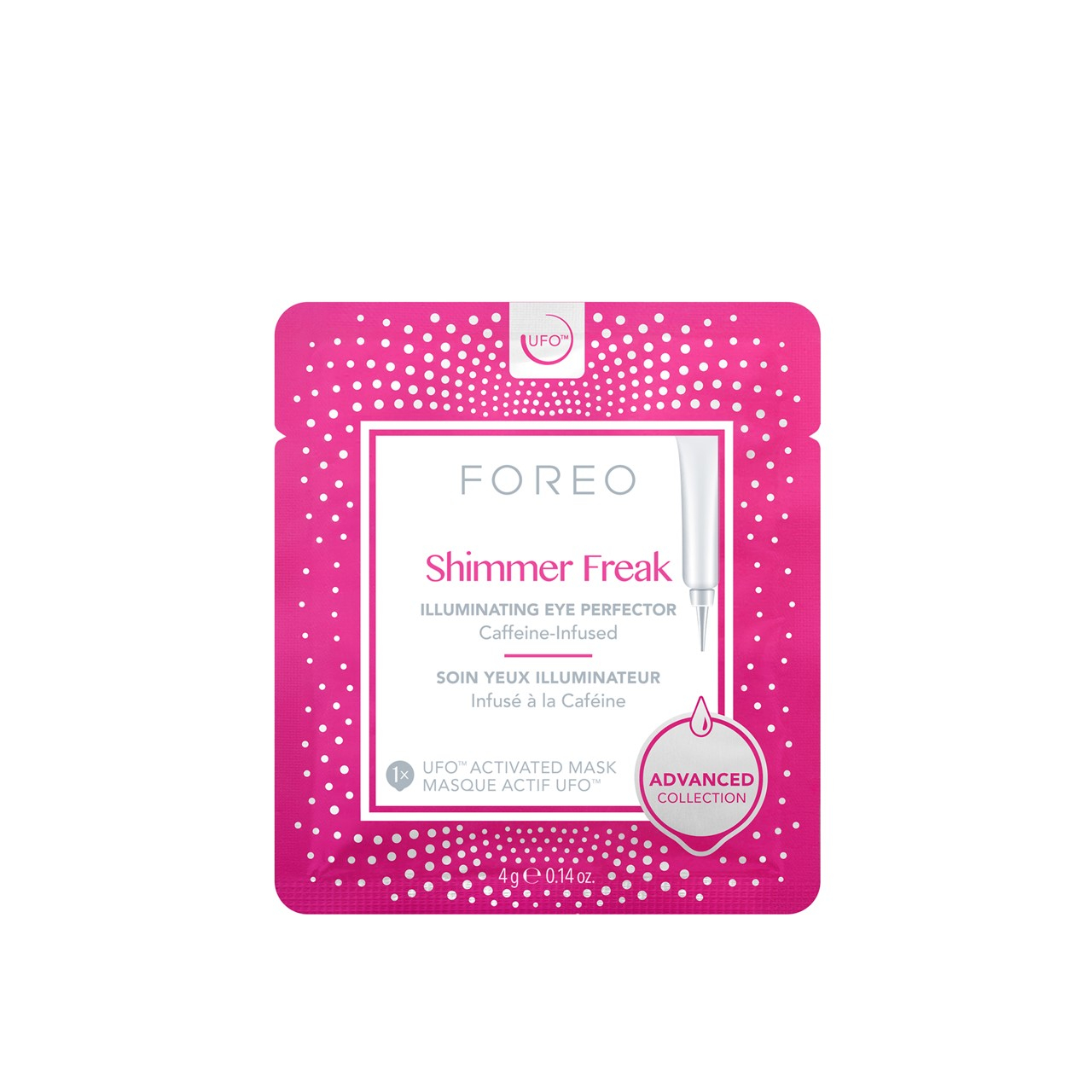 FOREO UFO™ Activated Facial Mask Shimmer Freak 6x4g (6x0.14oz)