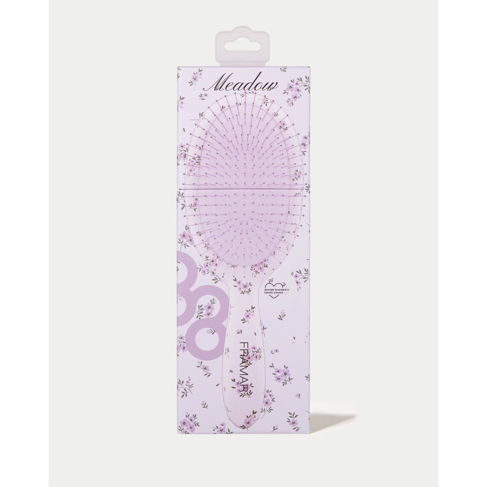Framar Country Charm Detangle Brush Meadow x1 قطر التوصيل Framar Country Charm Detangle Brush Meadow x1 قطر التوصيل