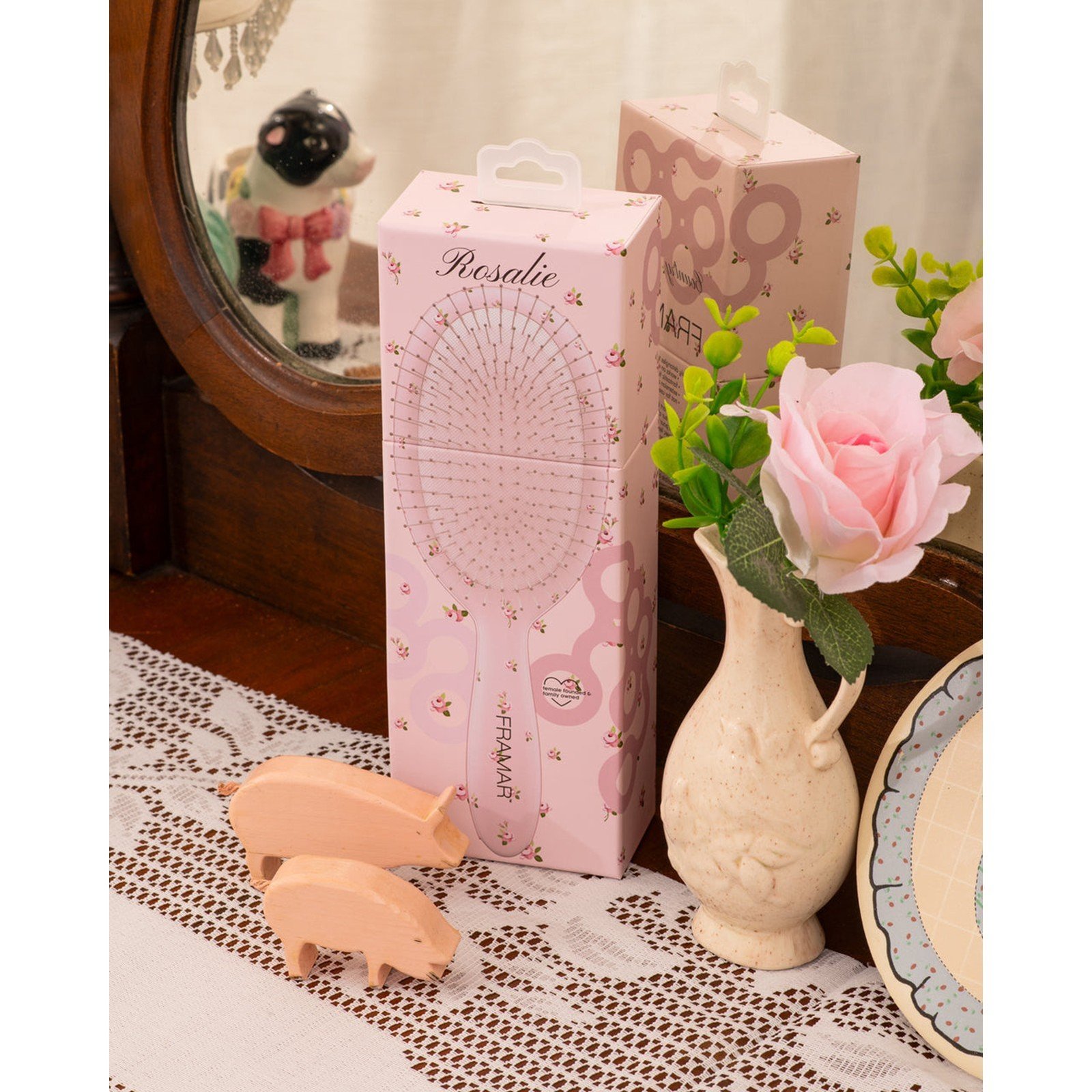 Framar Country Charm Detangle Brush Rosalie x1