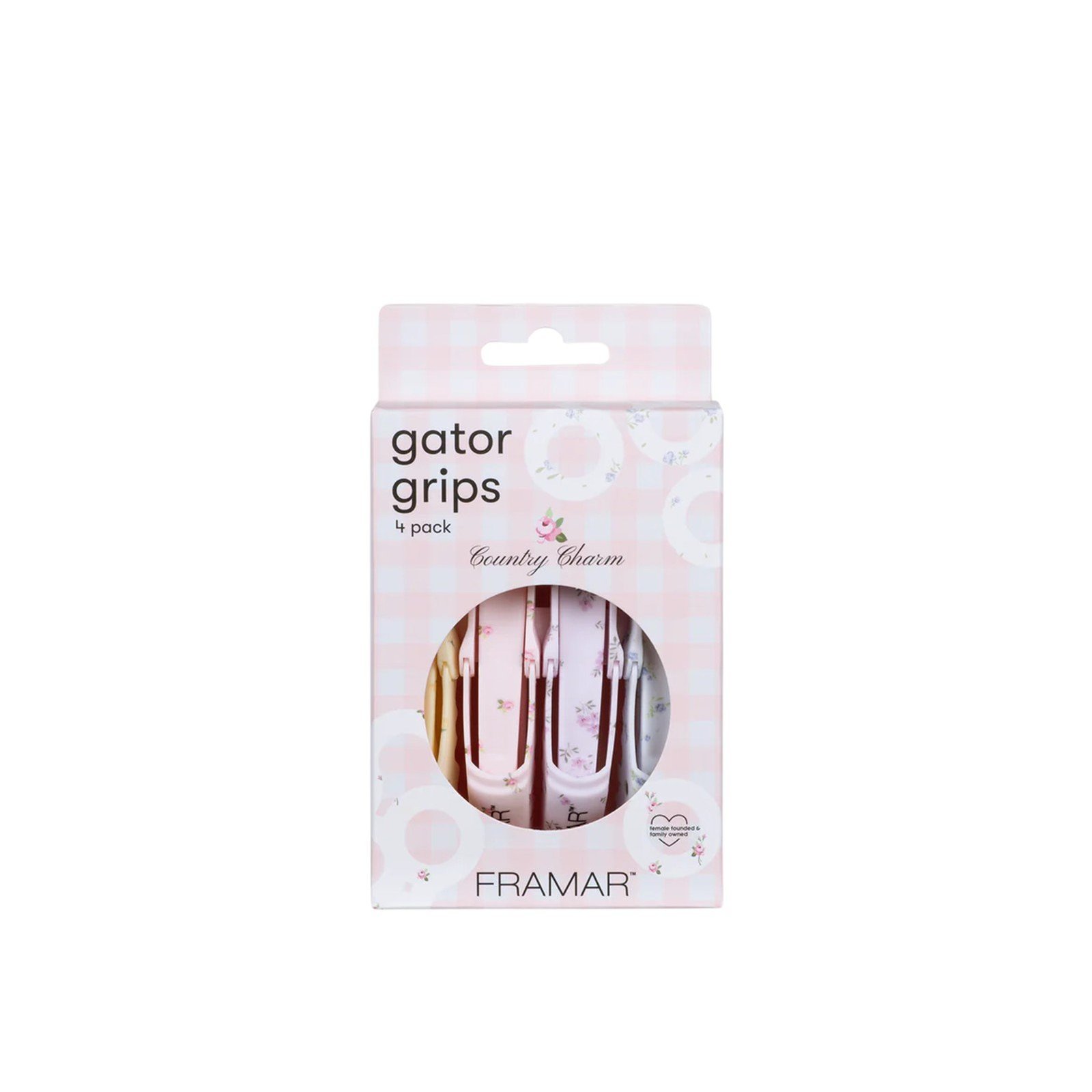 Framar Gator Grips Country Charm x4