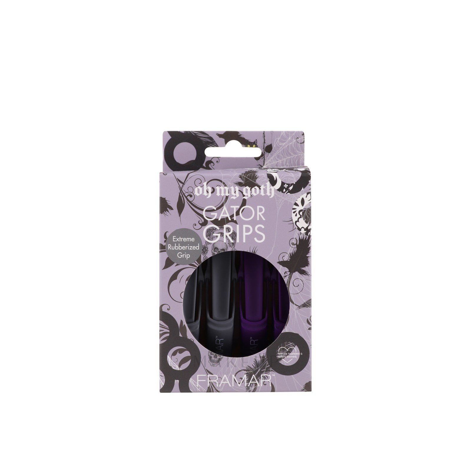 Framar Gator Grips Oh My Goth x4