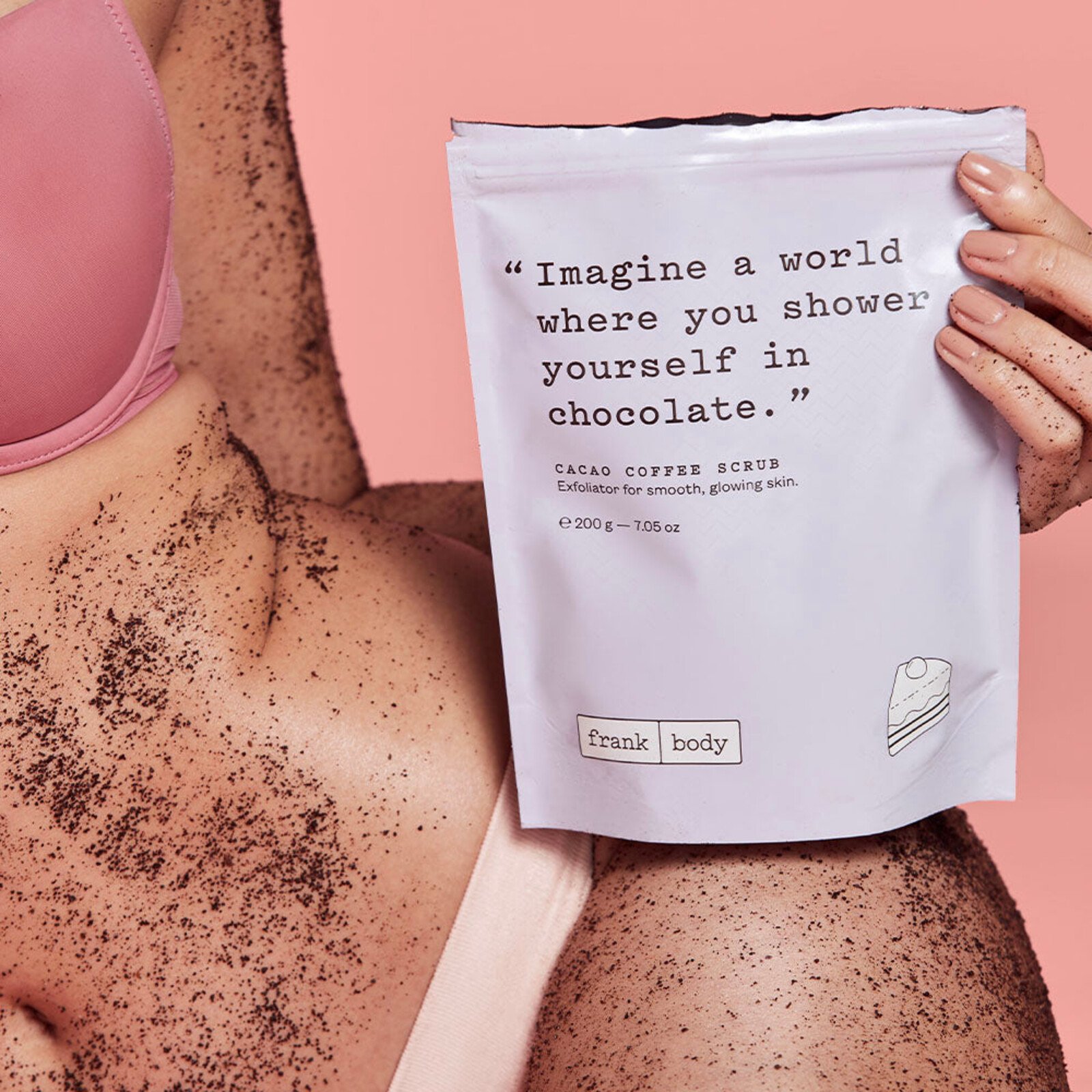 Frank Body Cacao Coffee Scrub 200g