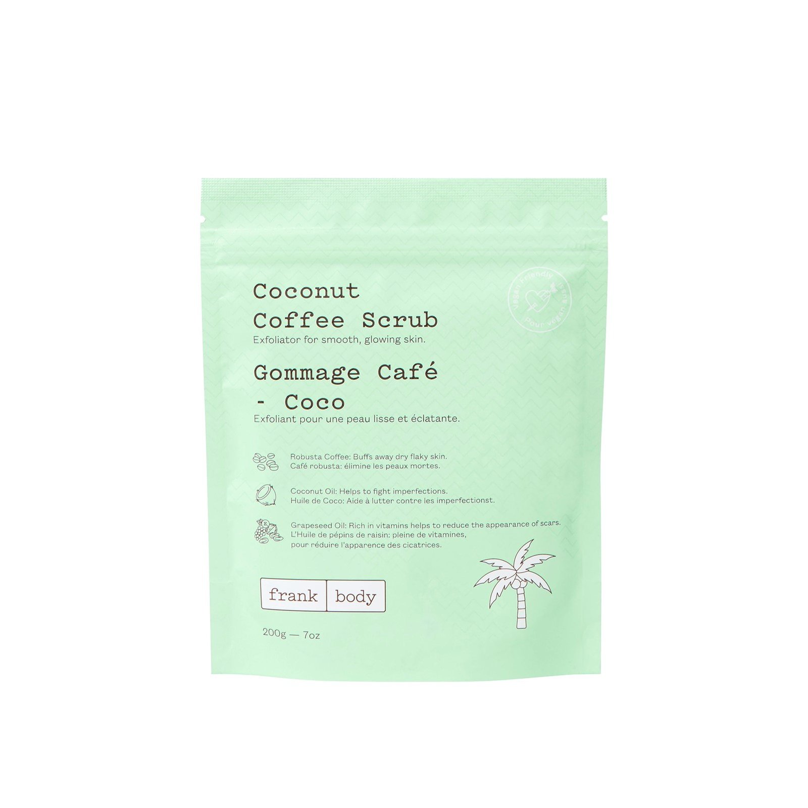 Frank Body Coconut Coffee Scrub 200g (7.05 oz)