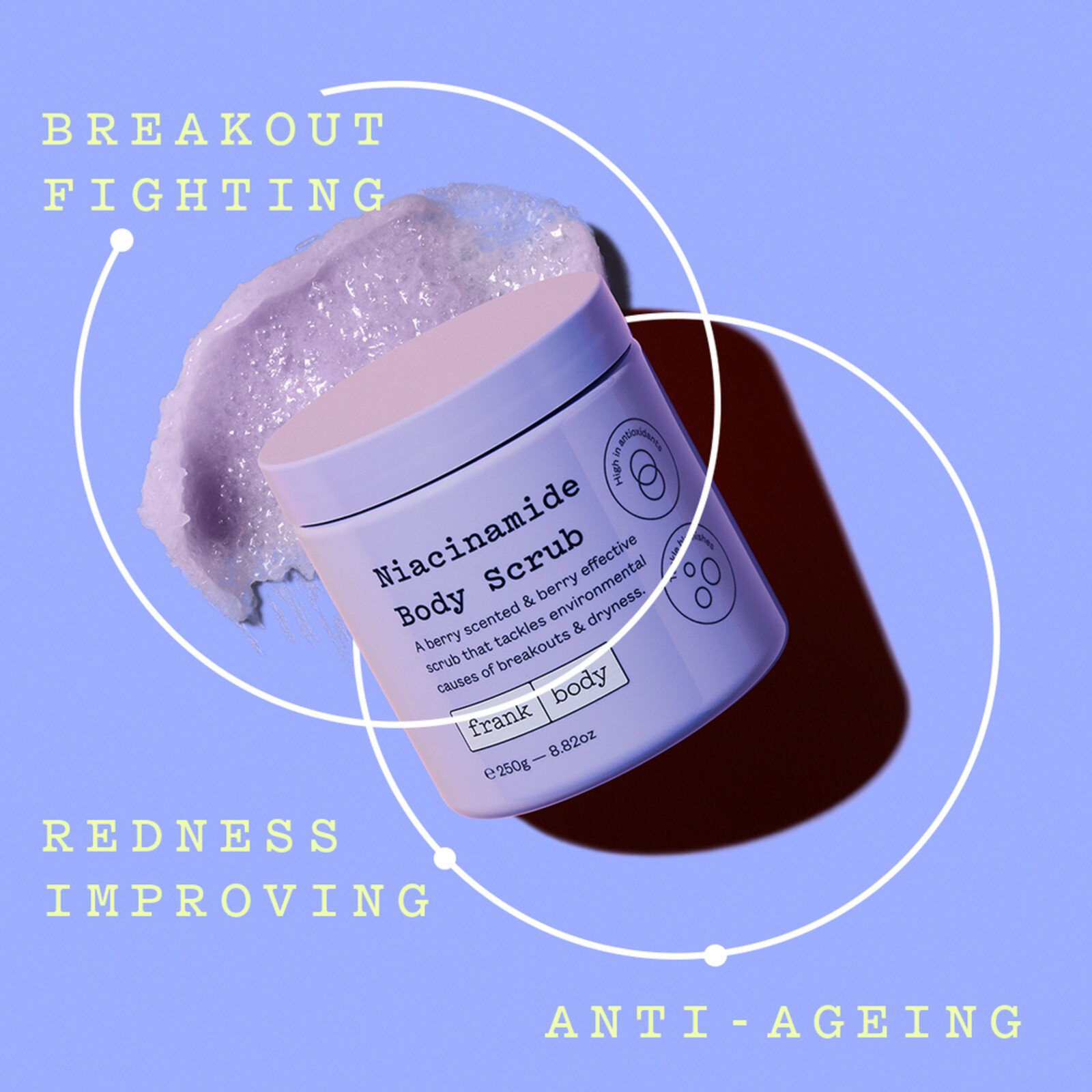 Frank Body Niacinamide Body Scrub 250g