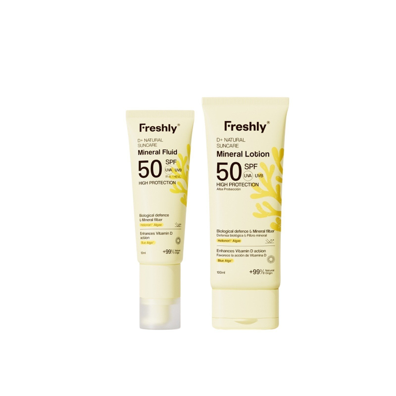 Freshly Cosmetics Full Protection D+ Natural Suncare Pack