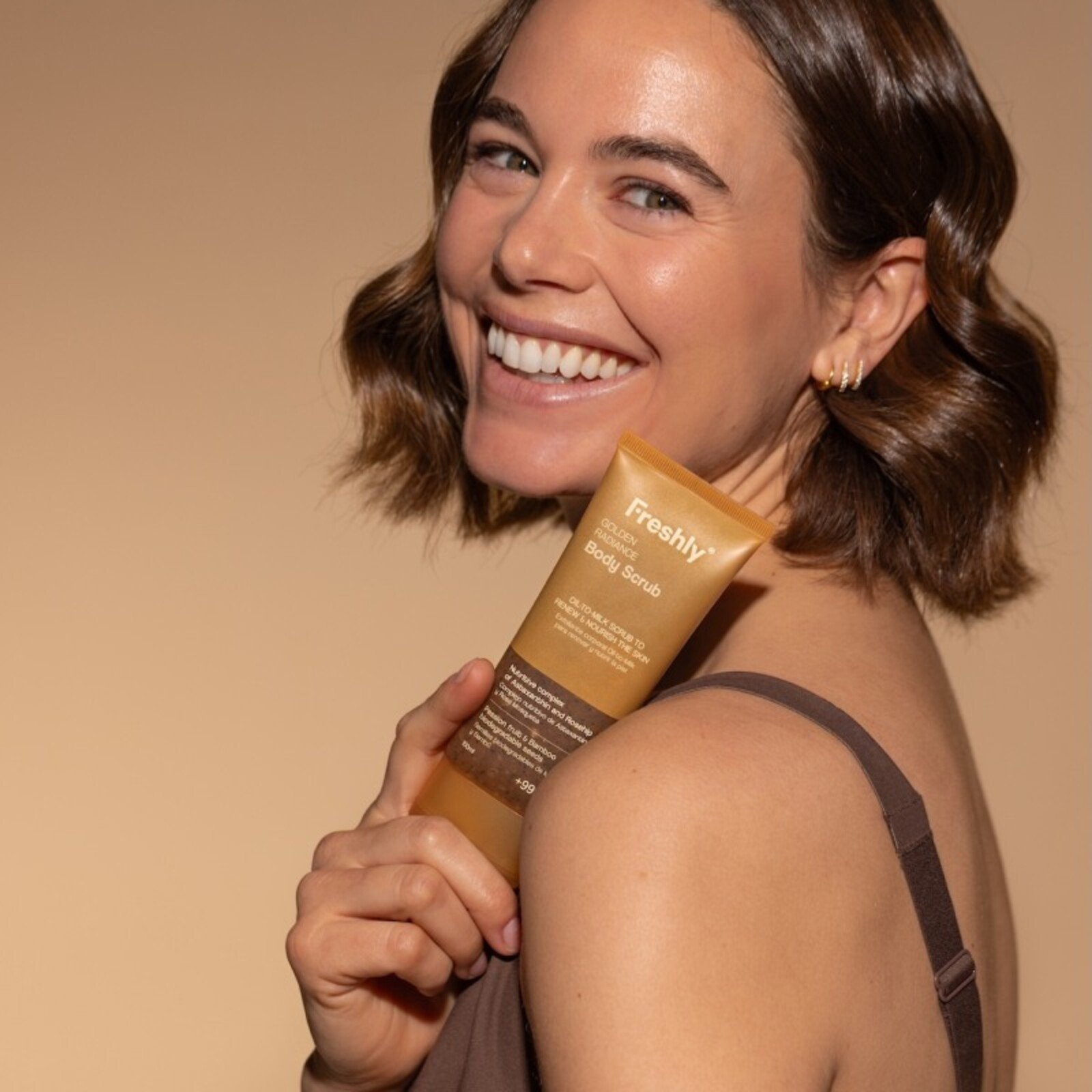 Freshly Cosmetics Golden Radiance Body Scrub 100ml