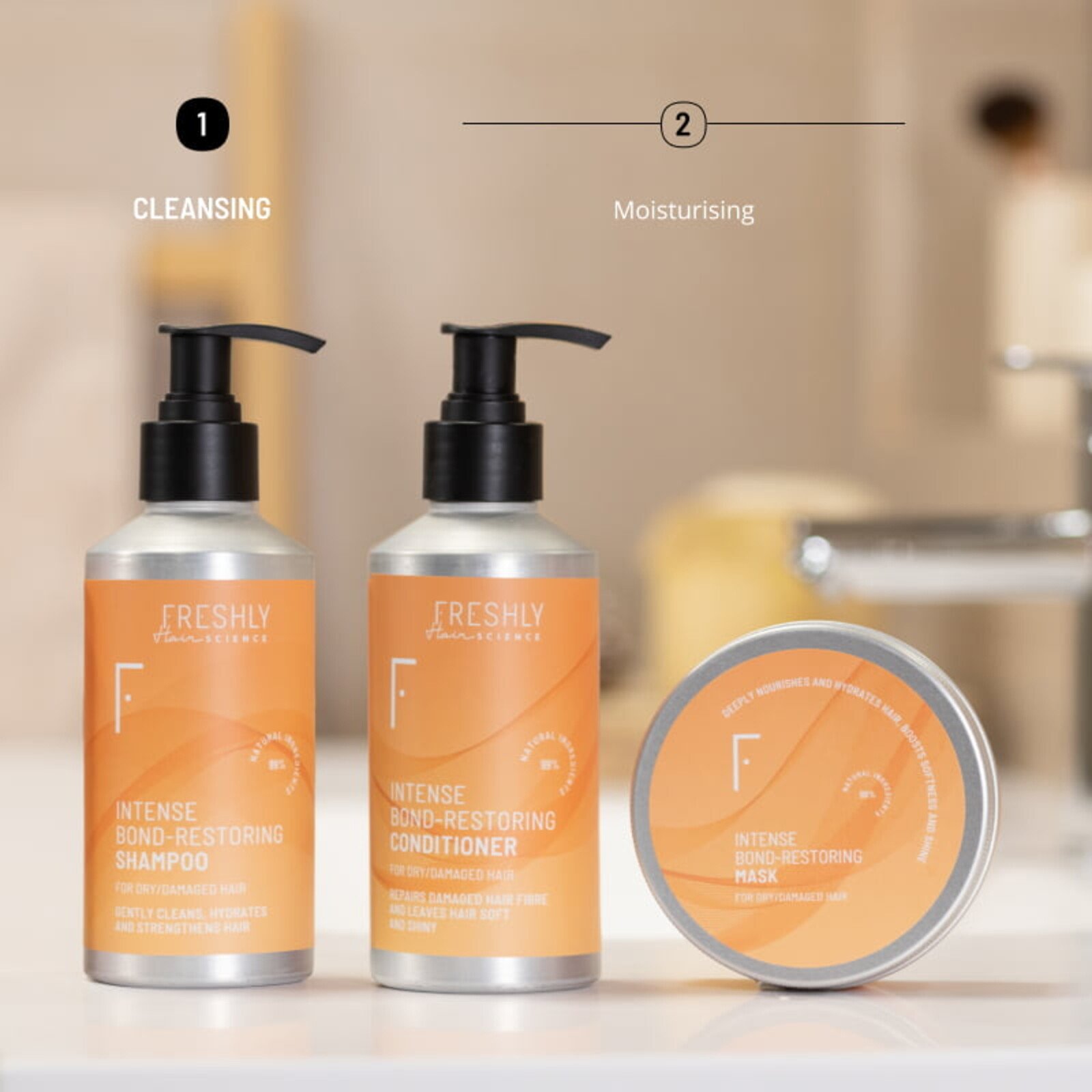 Freshly Cosmetics Intense Bond-Restoring Shampoo 250ml
