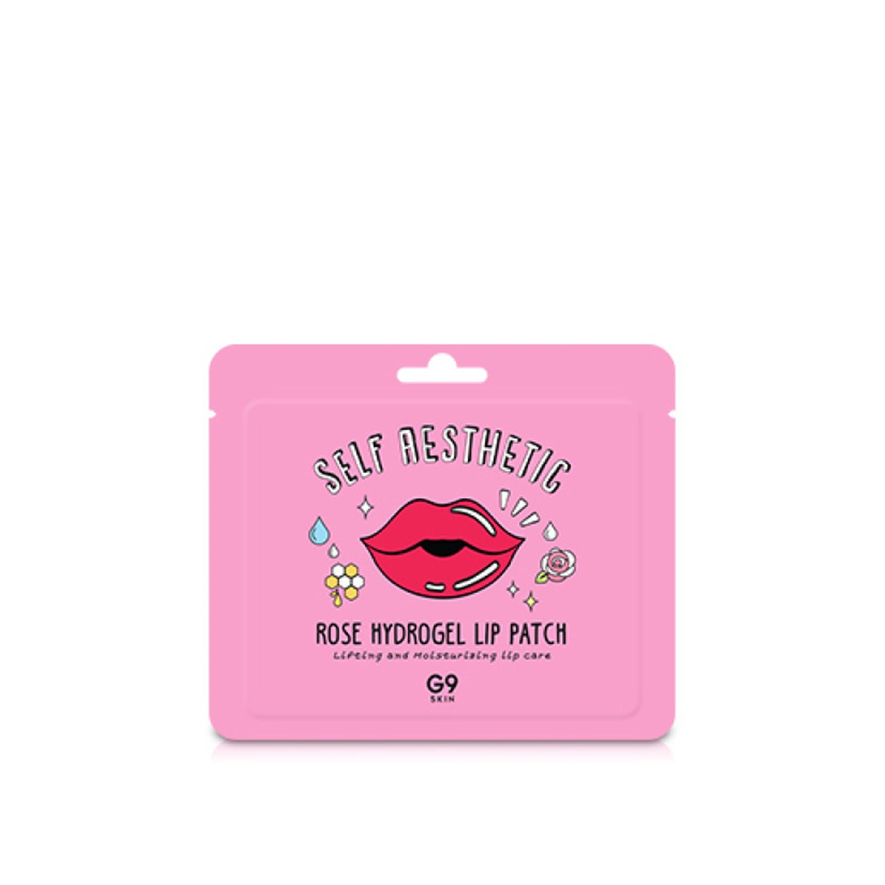 G9 Skin Self Aesthetic Rose Hydrogel Lip Patch 3g (0.11oz)