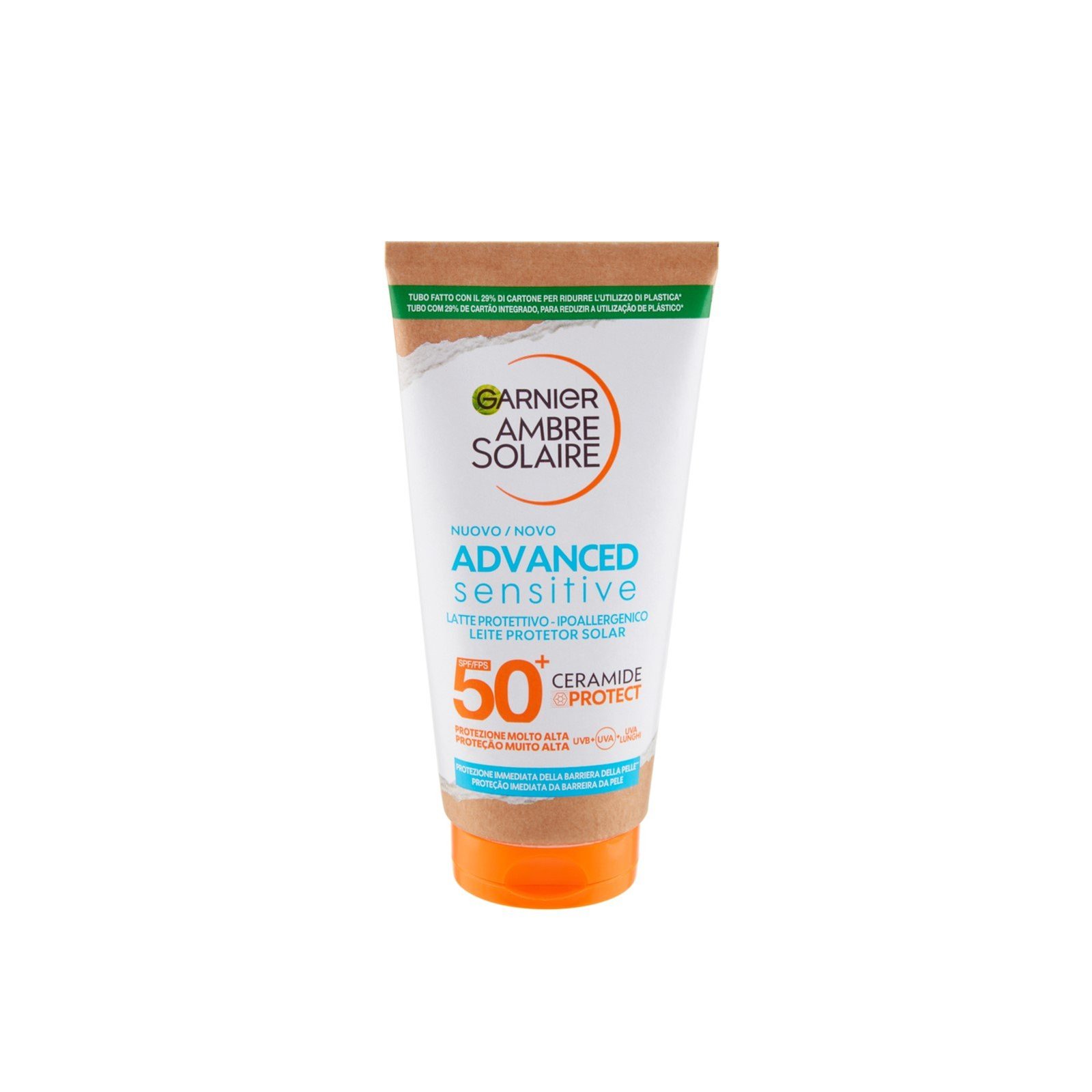 Garnier Ambre Solaire Advanced Sensitive Sun Cream SPF50+ 175ml (5.9floz)