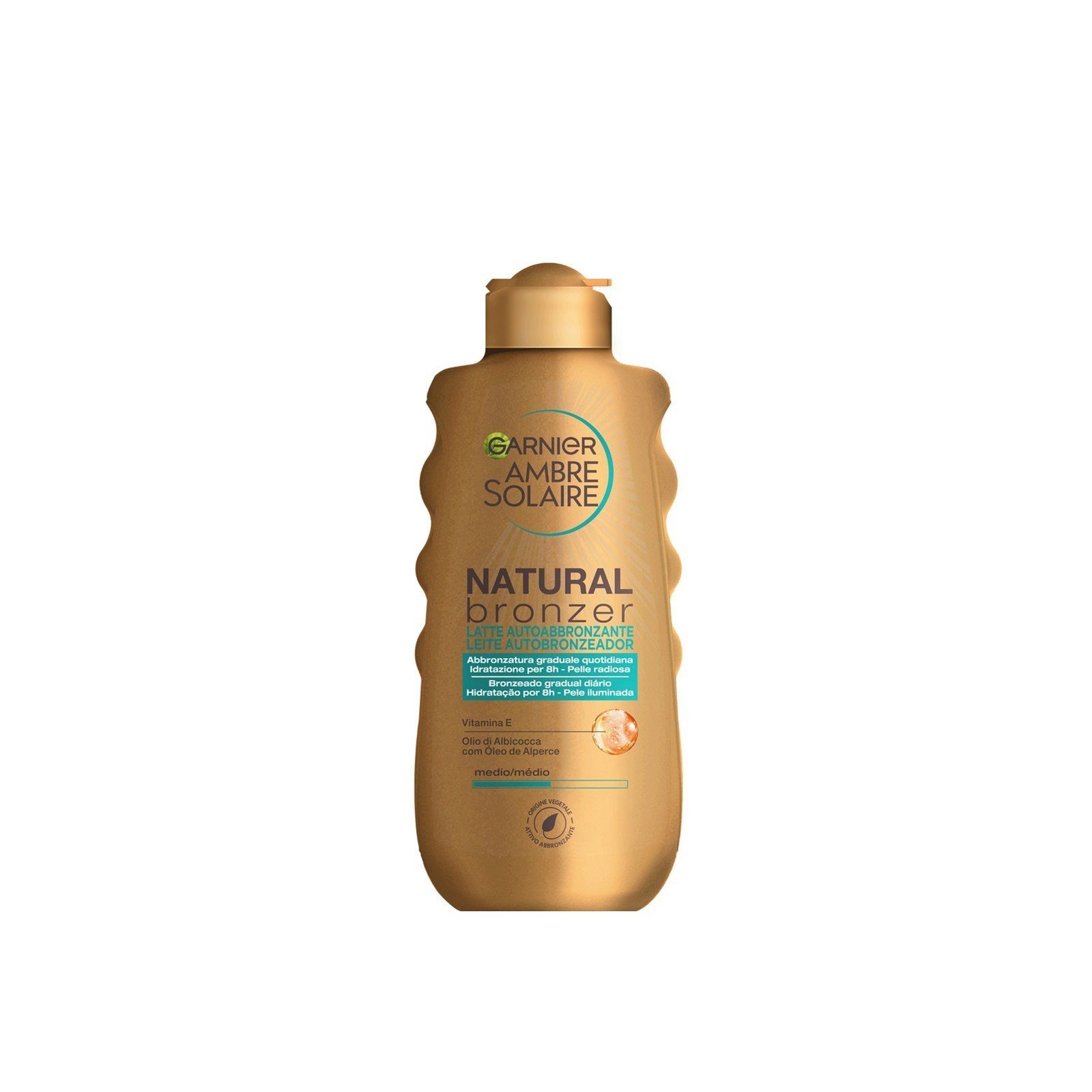 Garnier Ambre Solaire Natural Bronzer Self-Tanning Milk 175ml (5.91floz)