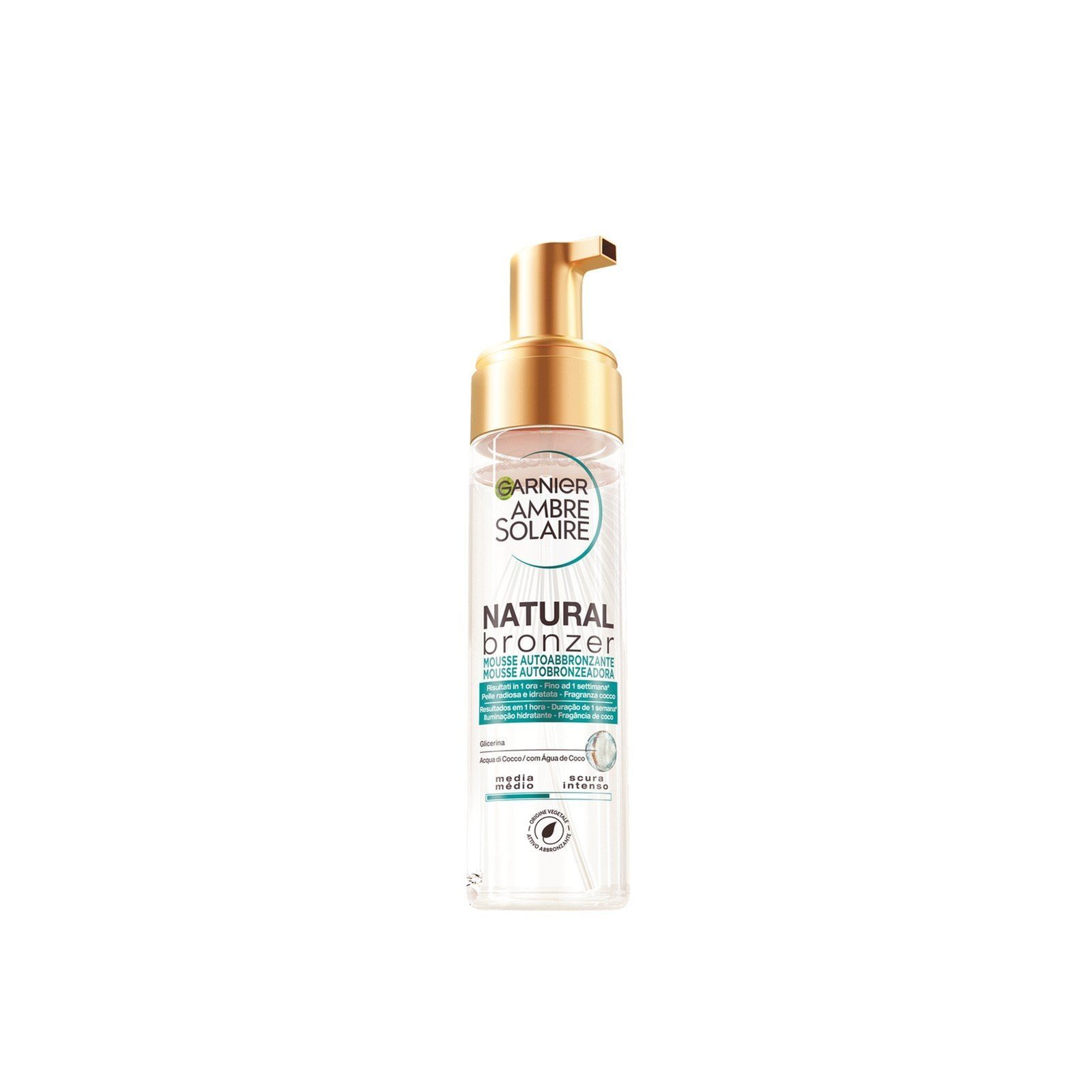 Garnier Ambre Solaire Natural Bronzer Self-Tanning Mousse 200ml
