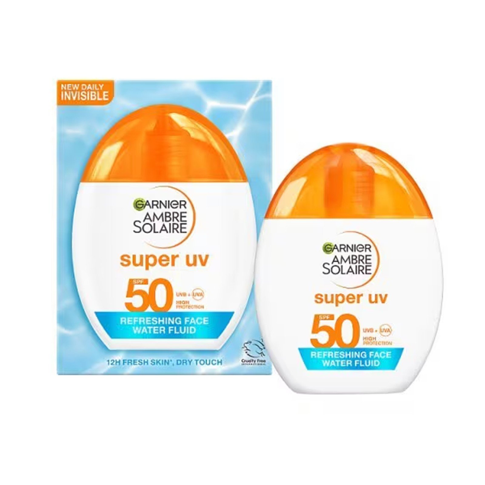 Garnier Ambre Solaire Super UV Refreshing Face Water Fluid SPF50 40ml