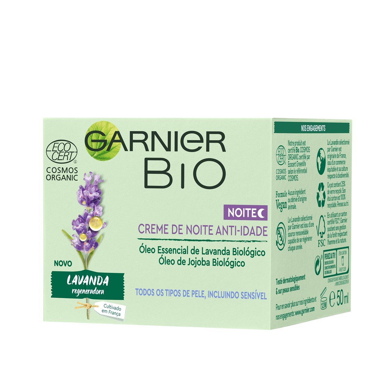 Garnier Bio Organic Lavandin Anti-Age Night Care 50ml