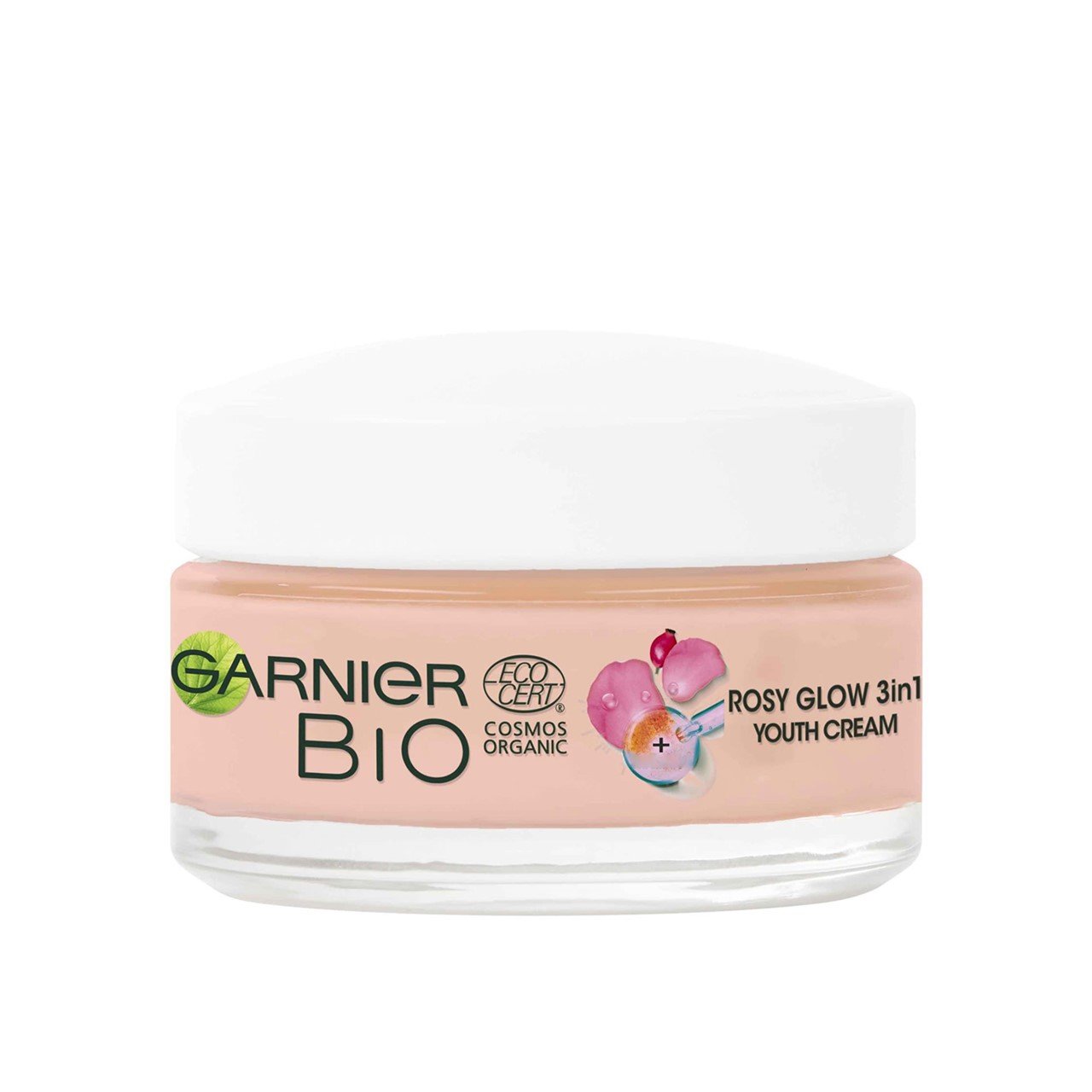 Garnier Bio Organic Rosy Glow 3in1 Youth Cream 50ml (1.69fl oz)