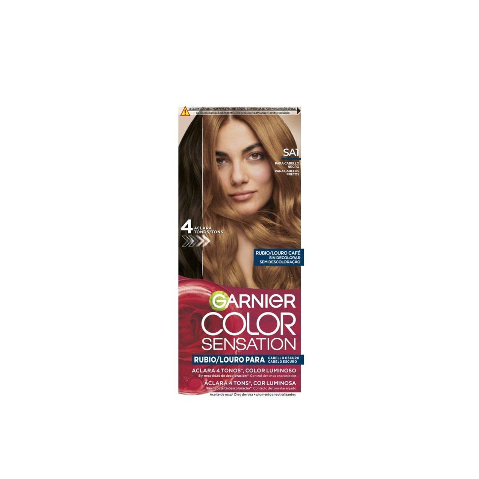 Garnier Color Sensation Permanent Hair Dye SA1 Coffee Blonde