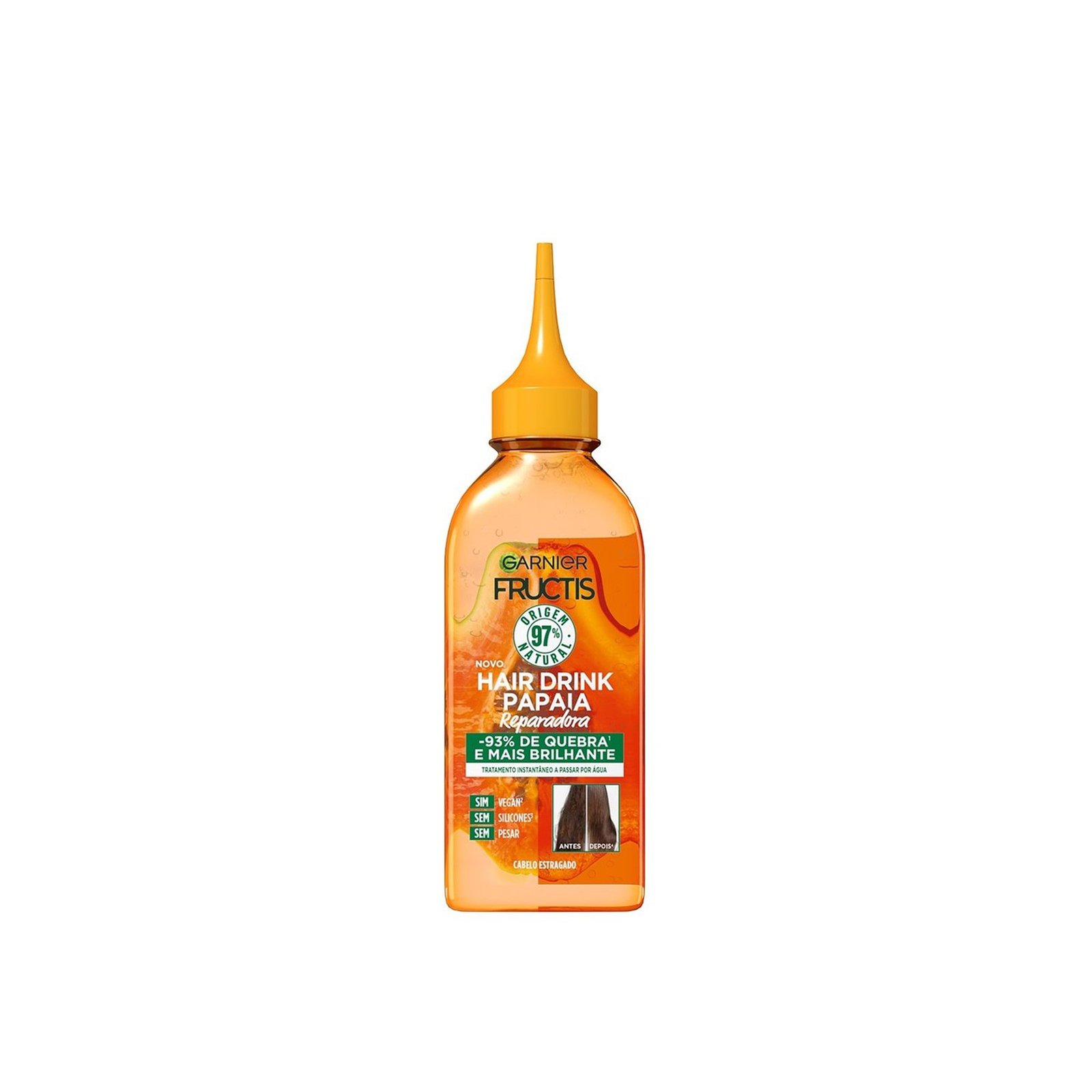 Garnier Fructis Hair Drink Papaya Repairing Instant Lamellar Treatment 200ml (6.76 fl oz)