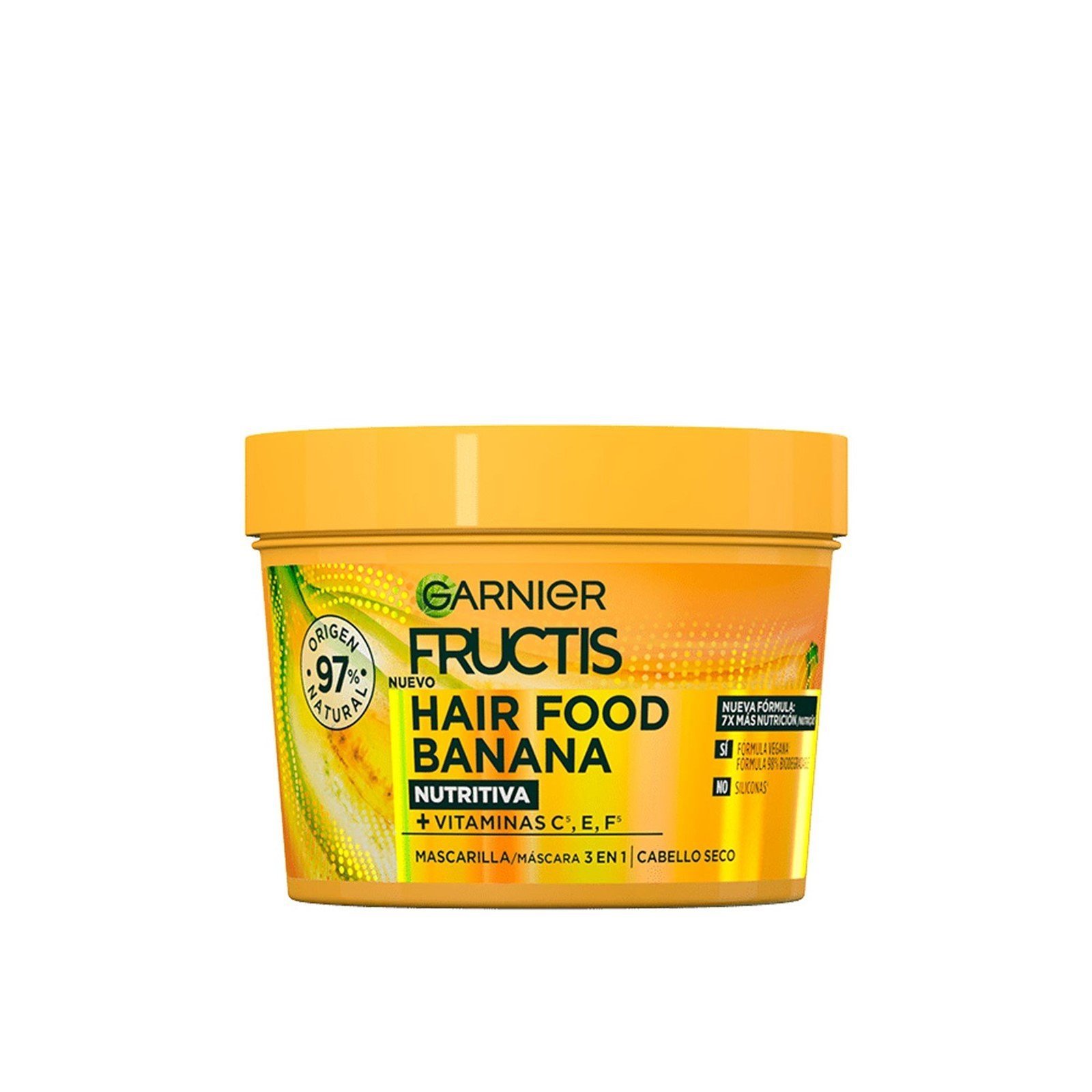 Garnier Fructis Hair Food 3-In-1 Nourishing Mask Banana 400ml