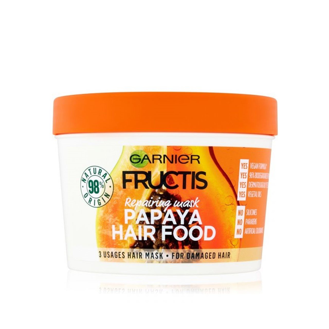 Garnier Fructis Hair Food Papaya Mask 390ml