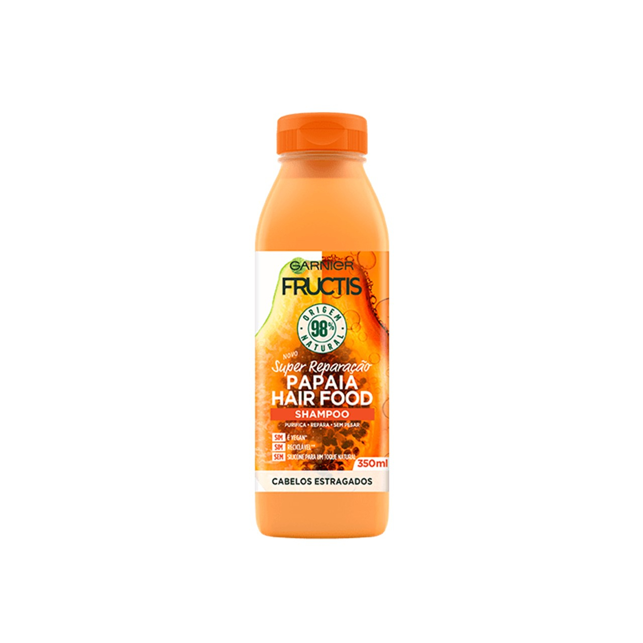 Garnier Fructis Hair Food Papaya Shampoo 350ml