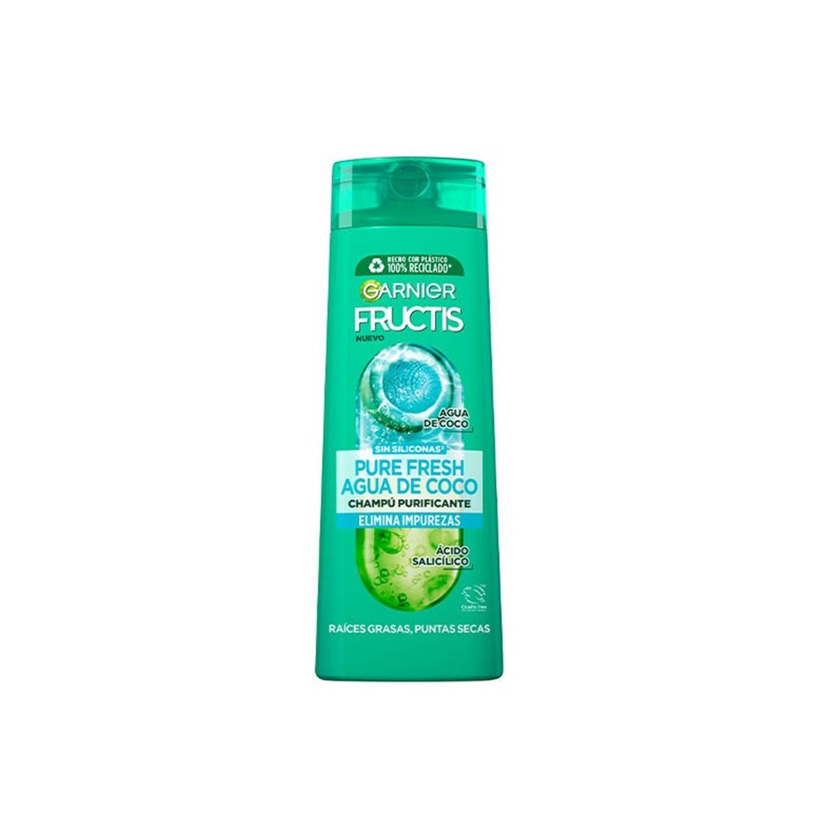 Garnier Fructis Pure Fresh Coconut Water Shampoo 250ml
