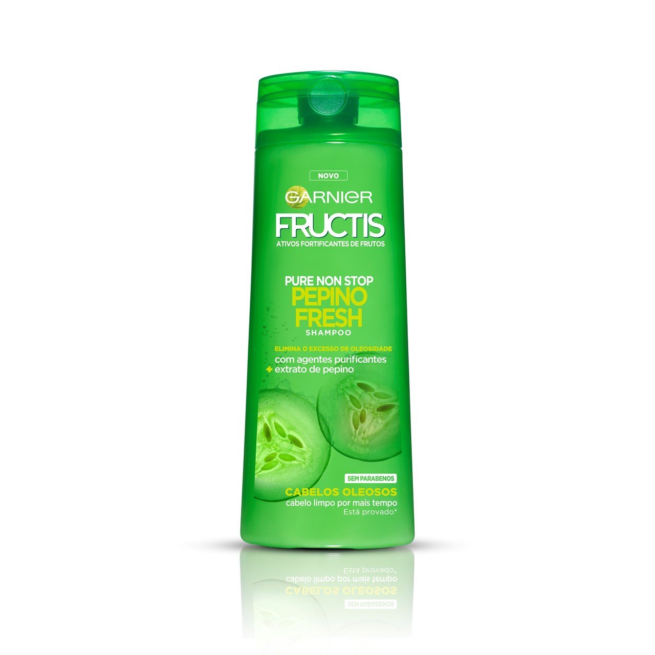 Garnier Fructis Pure Non Stop Cucumber Fresh Fortifying Shampoo 400ml (13.53fl oz)