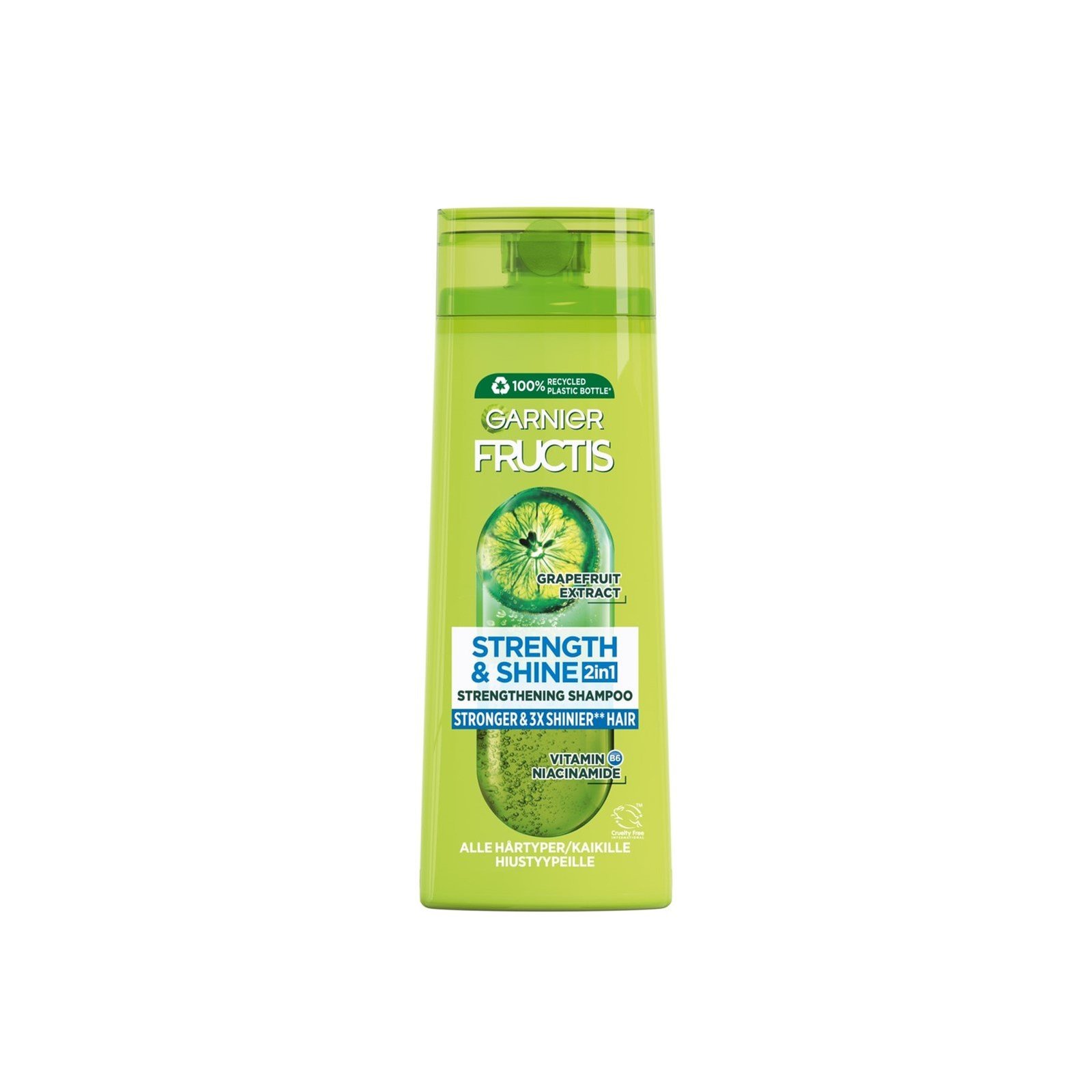Garnier Fructis Strength & Shine 2-In-1 Fortifying Shampoo 250ml