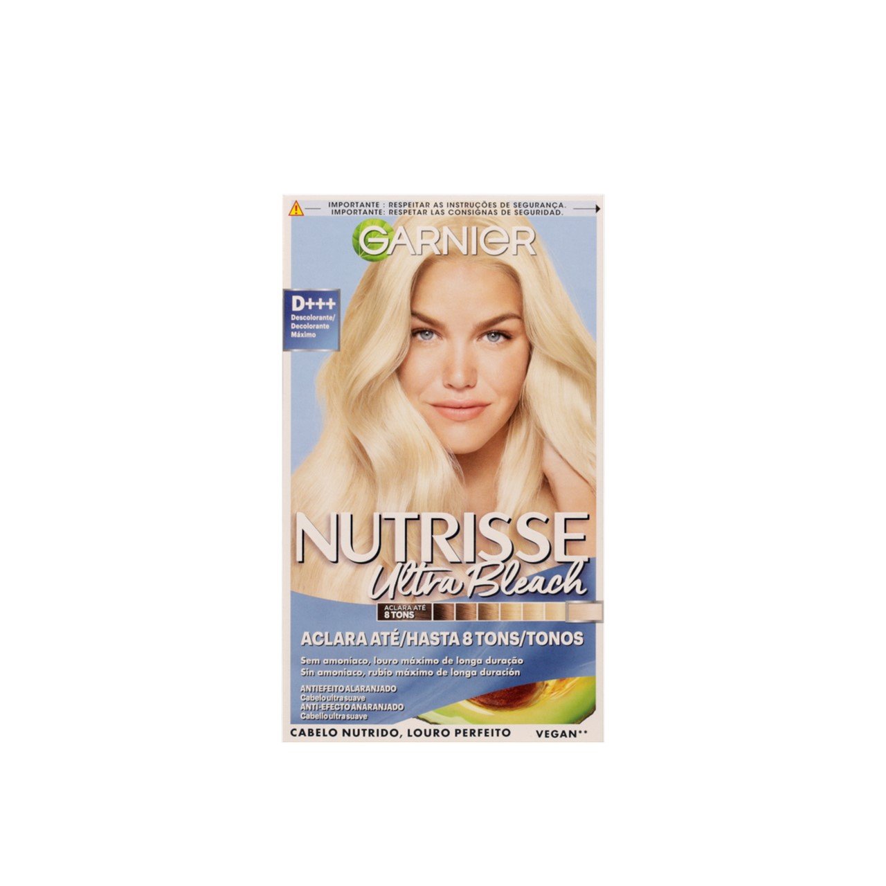 Garnier Nutrisse Ultra Bleach D+++ Bleach Maximum Lightener Permanent Hair Dye
