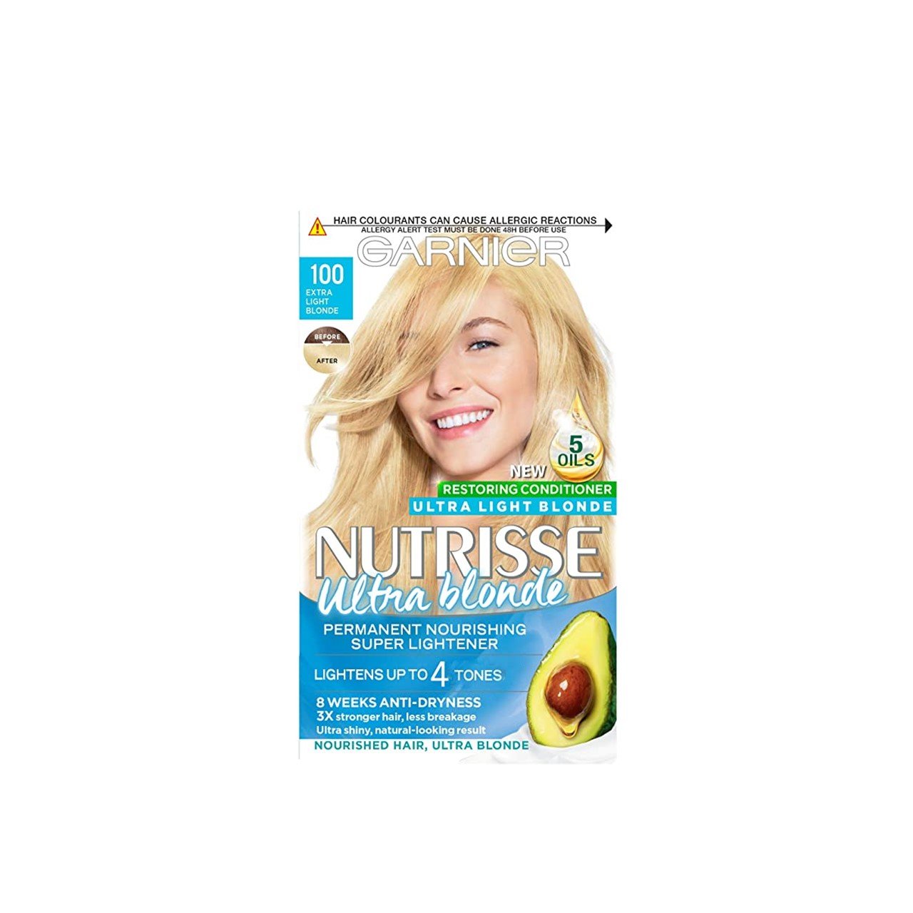 Garnier Nutrisse Ultra Blonde Permanent Hair Dye 100