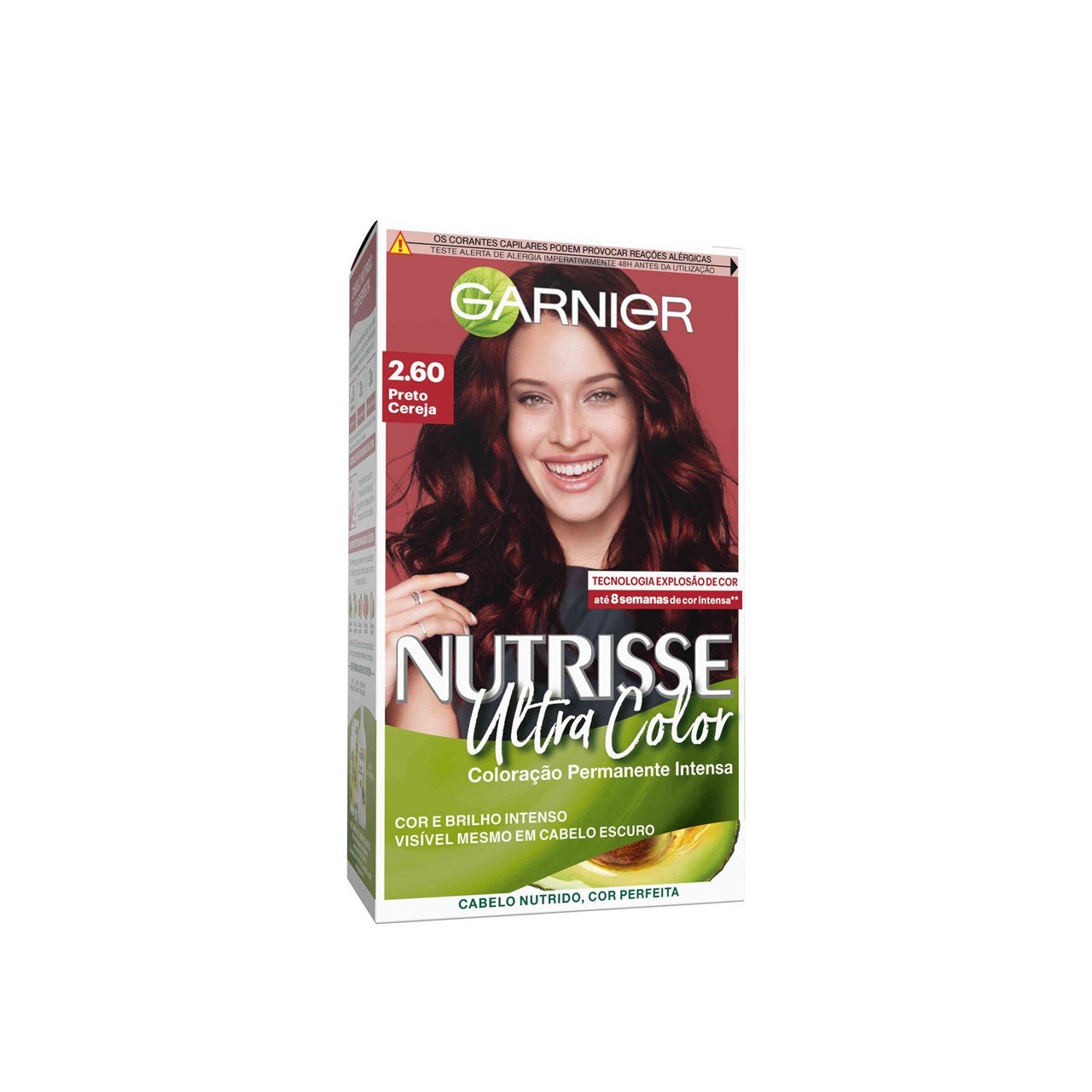 Garnier Nutrisse Ultra Color 2.60 Dark Cherry Permanent Hair Dye