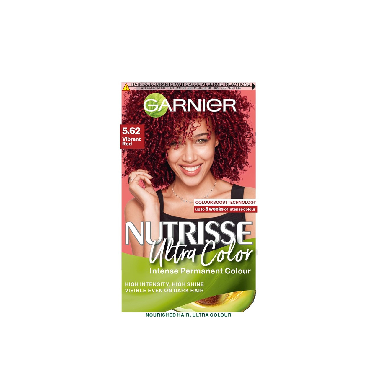 Garnier Nutrisse Ultra Color 5.62 Vibrant Red Permanent Hair Dye