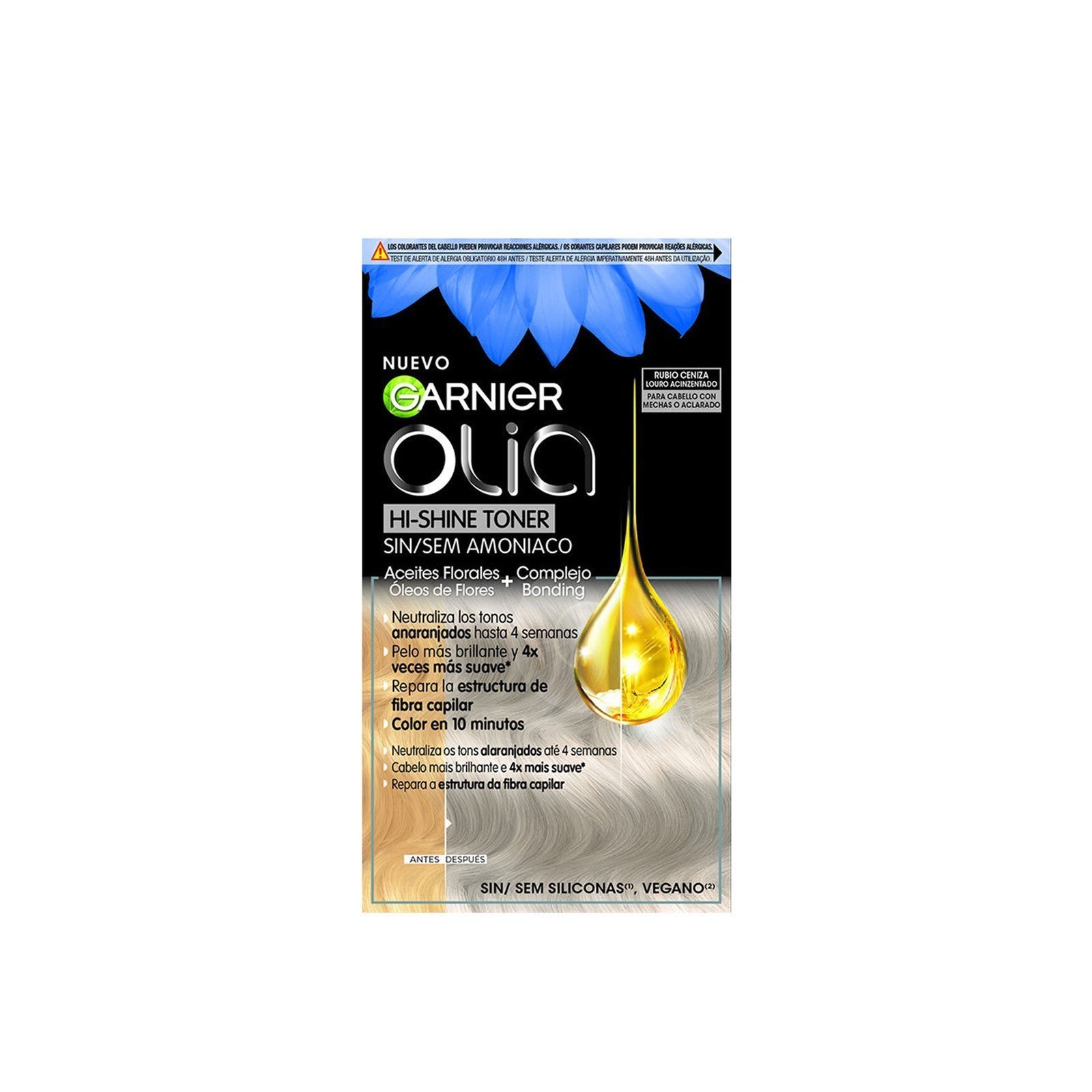 Garnier Olia Hi-Shine Toner Semi-Permanent Hair Dye